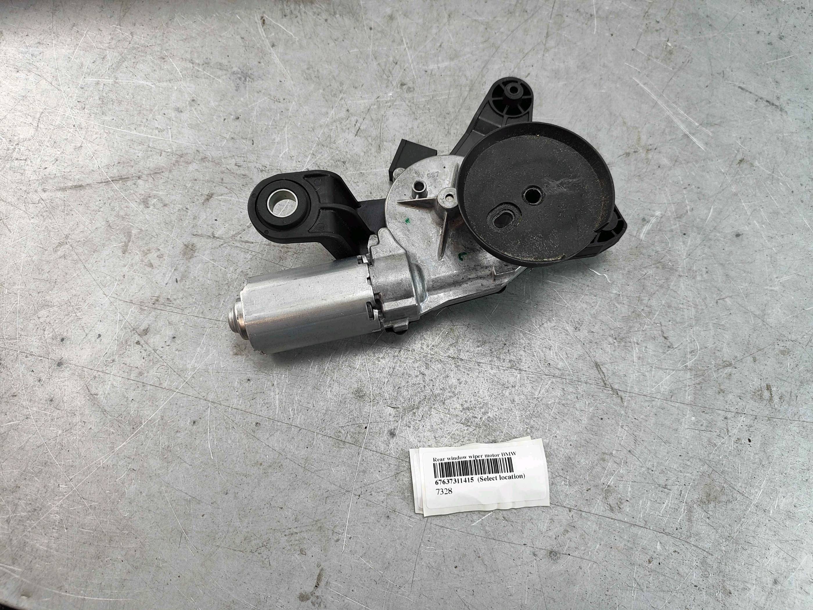 Rear window wiper motor BMW