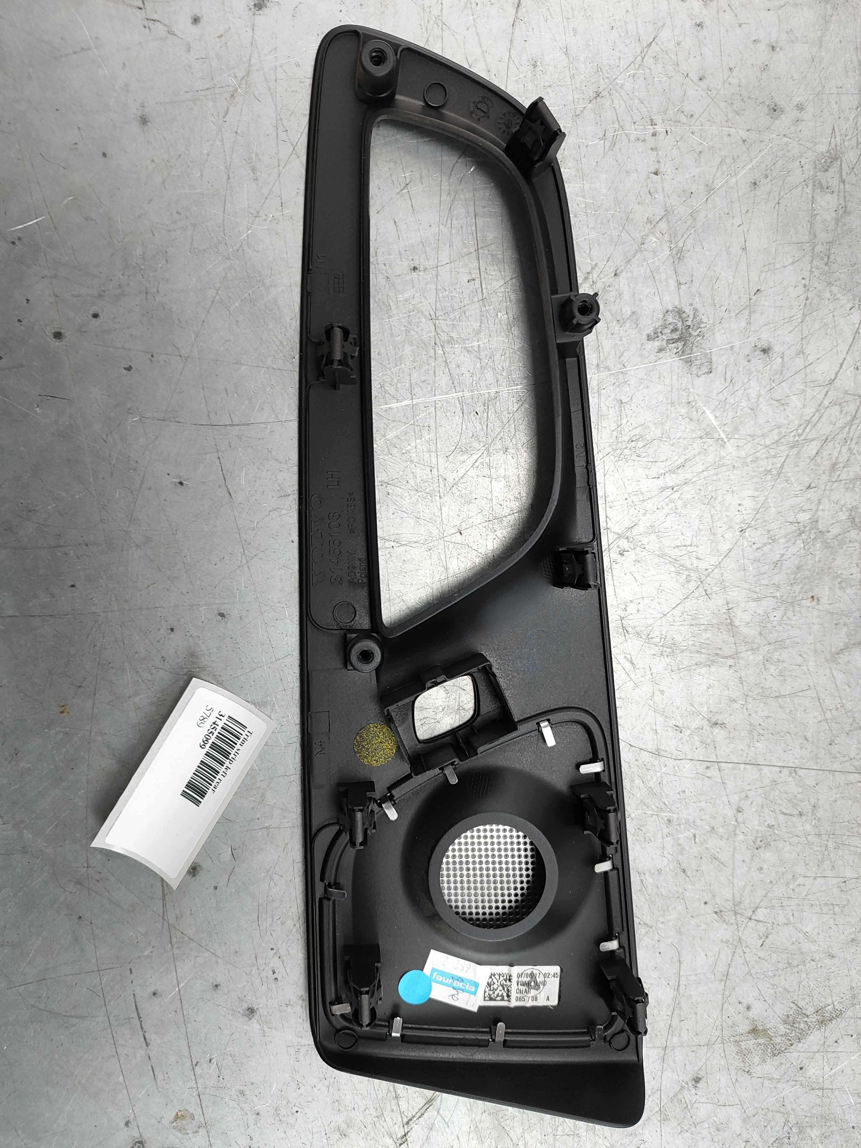Trim strip left rear Variant code: K503 charcoal