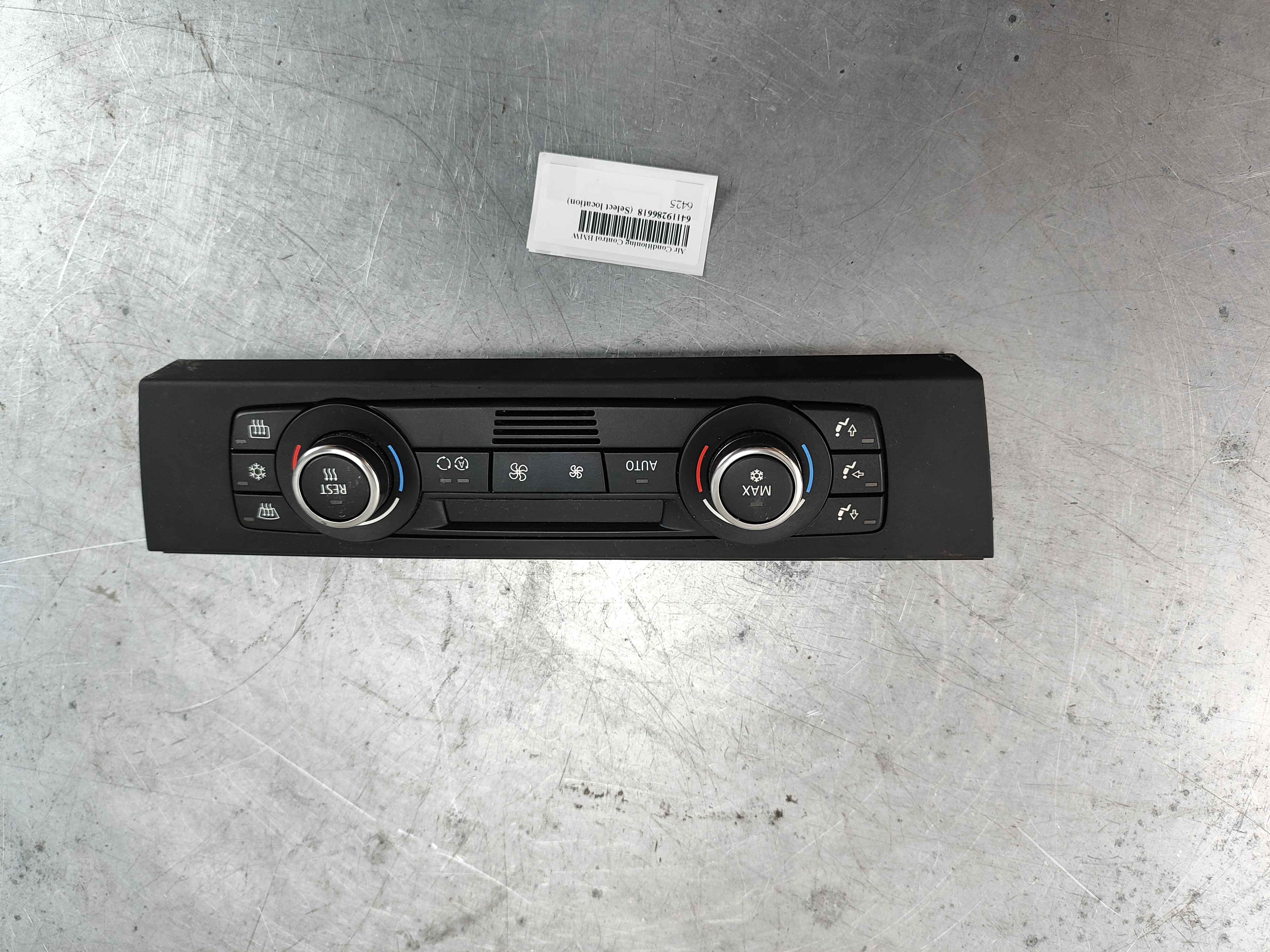 Air Conditioning Control BMW