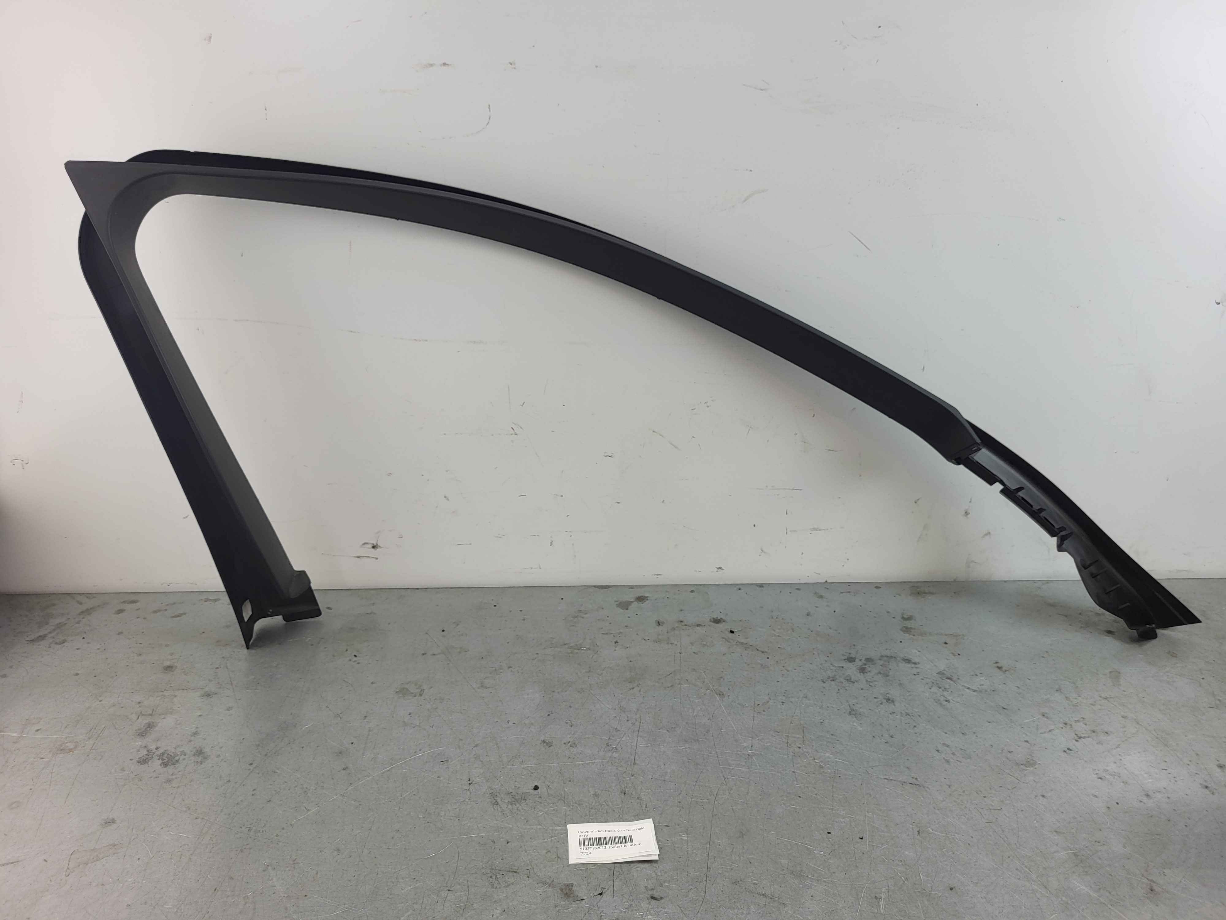 Cover, window frame, door front right BMW