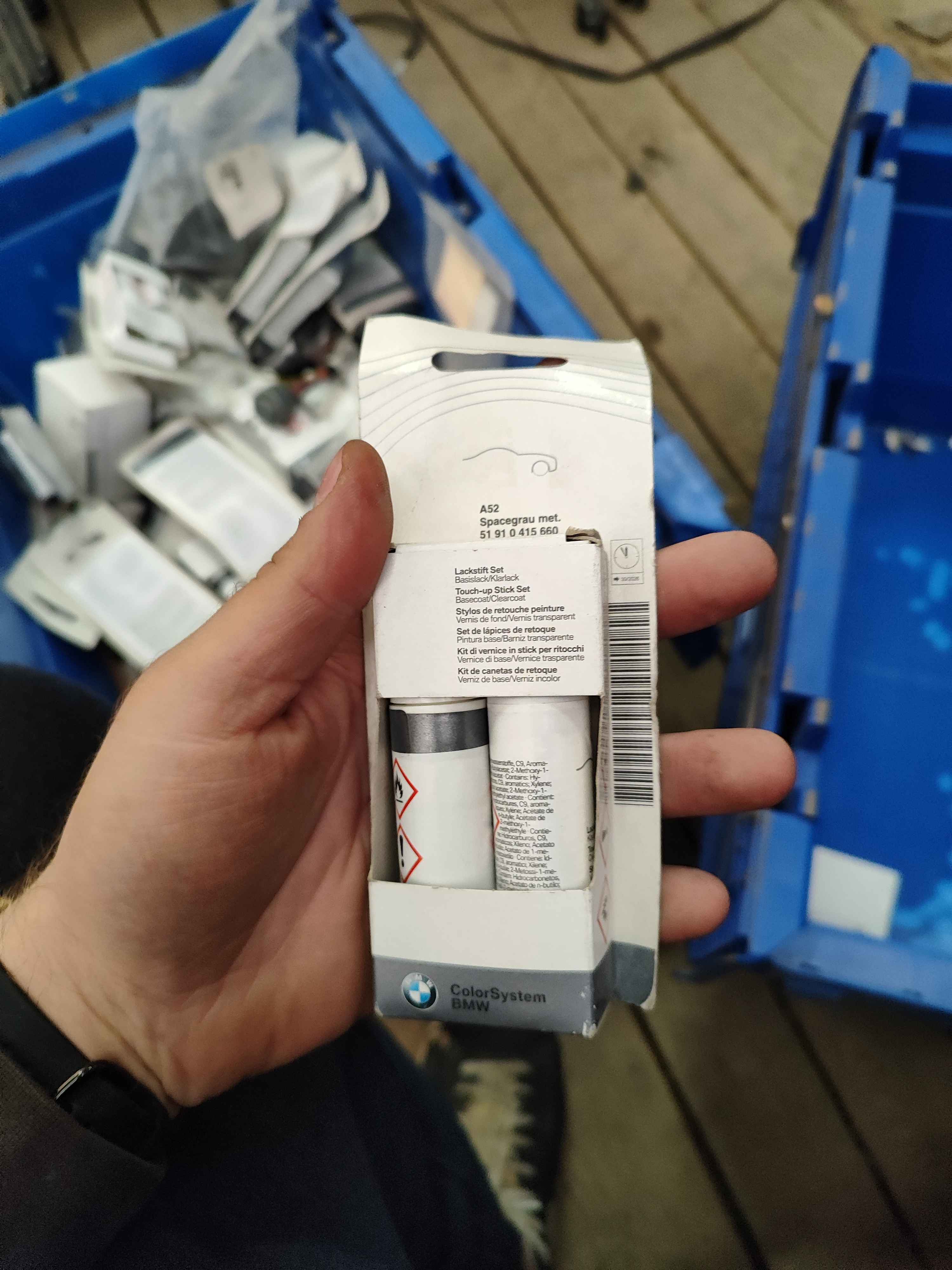 Touch-up stick set, Spacegrau met. BMW
