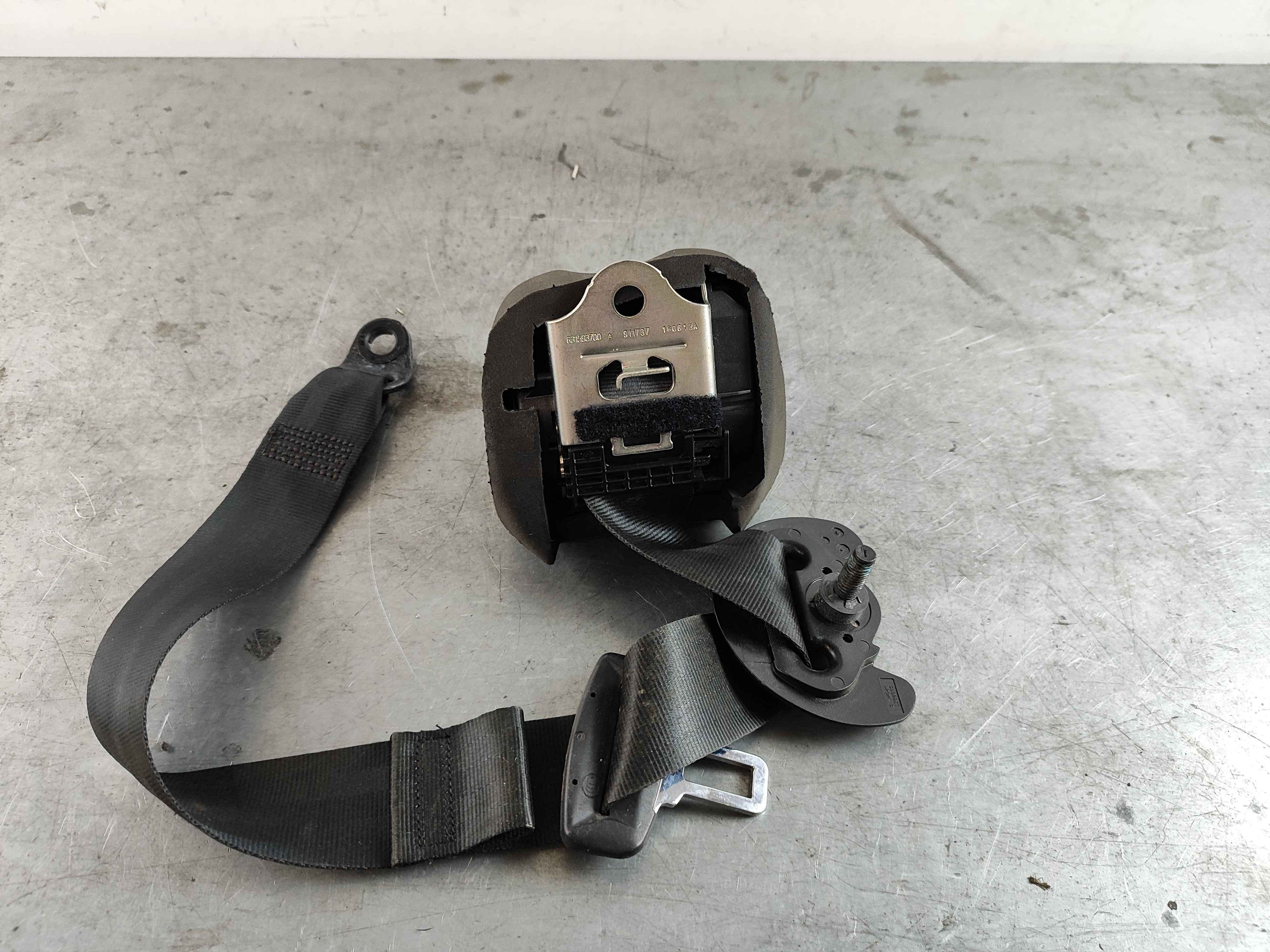 Seat Belt And Retractor