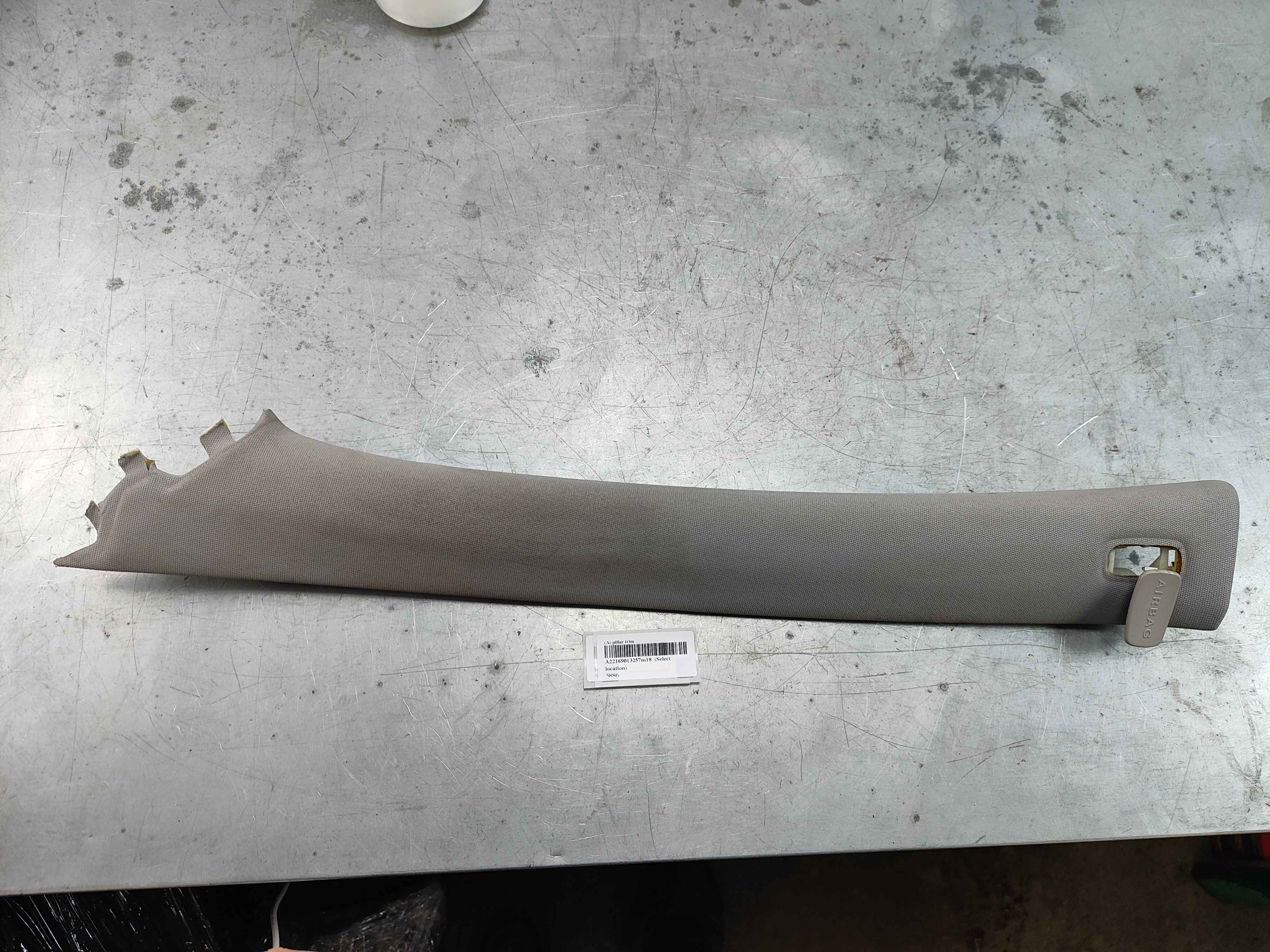 (A) pillar trim