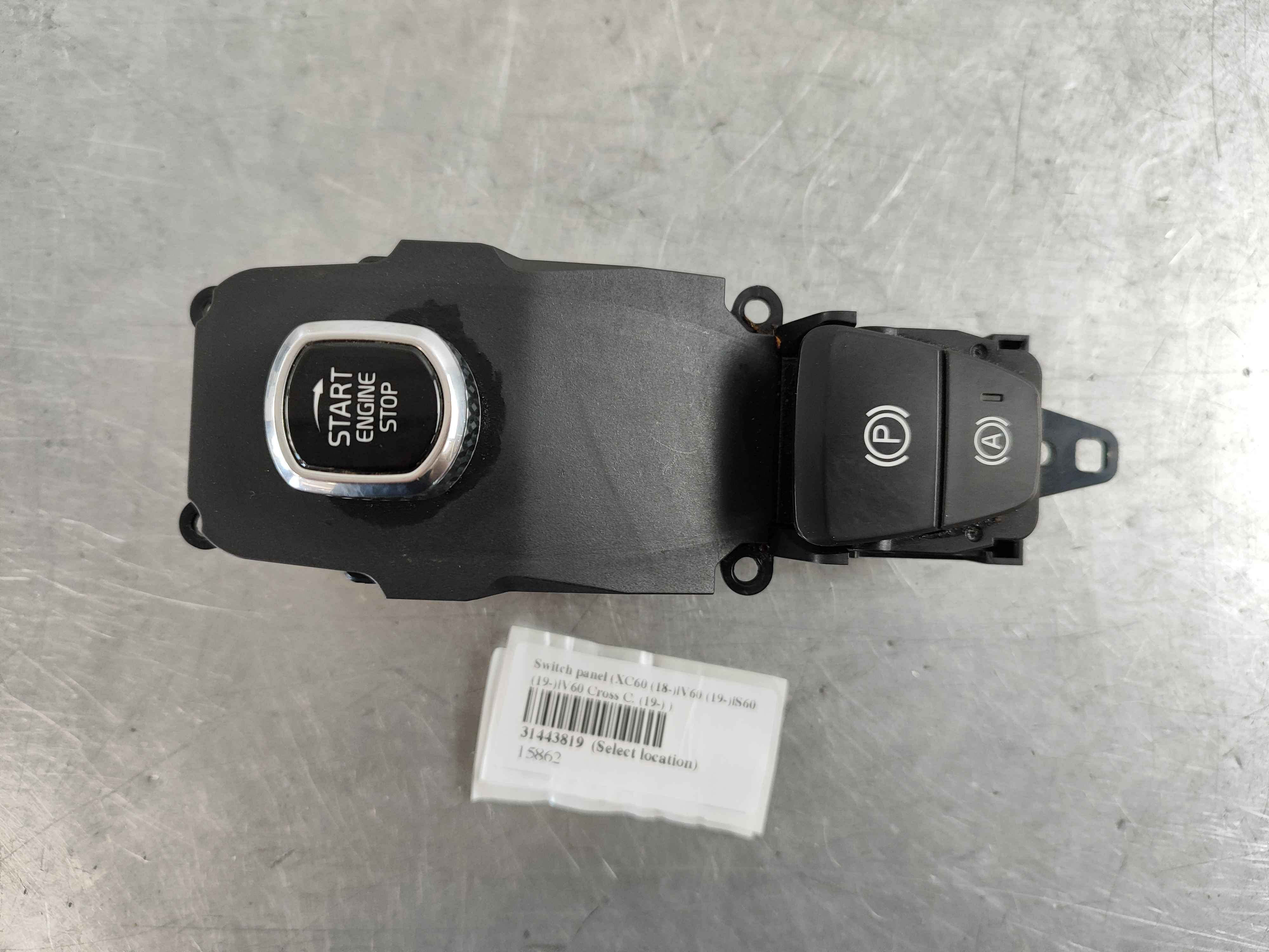 Switch panel (XC60 (18-)|V60 (19-)|S60 (19-)|V60 Cross C. (19-) )