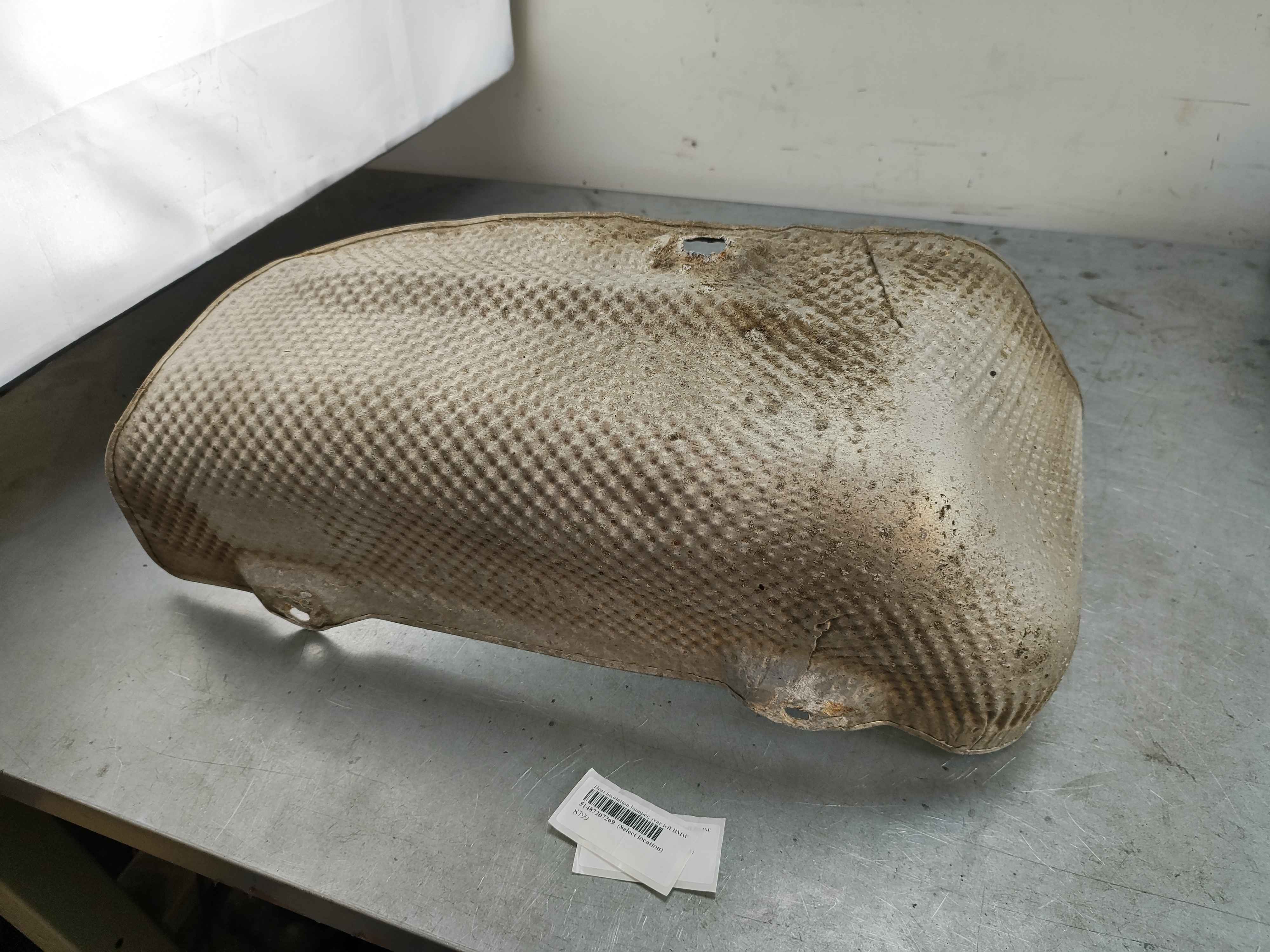Heat insulation bumper, rear left BMW