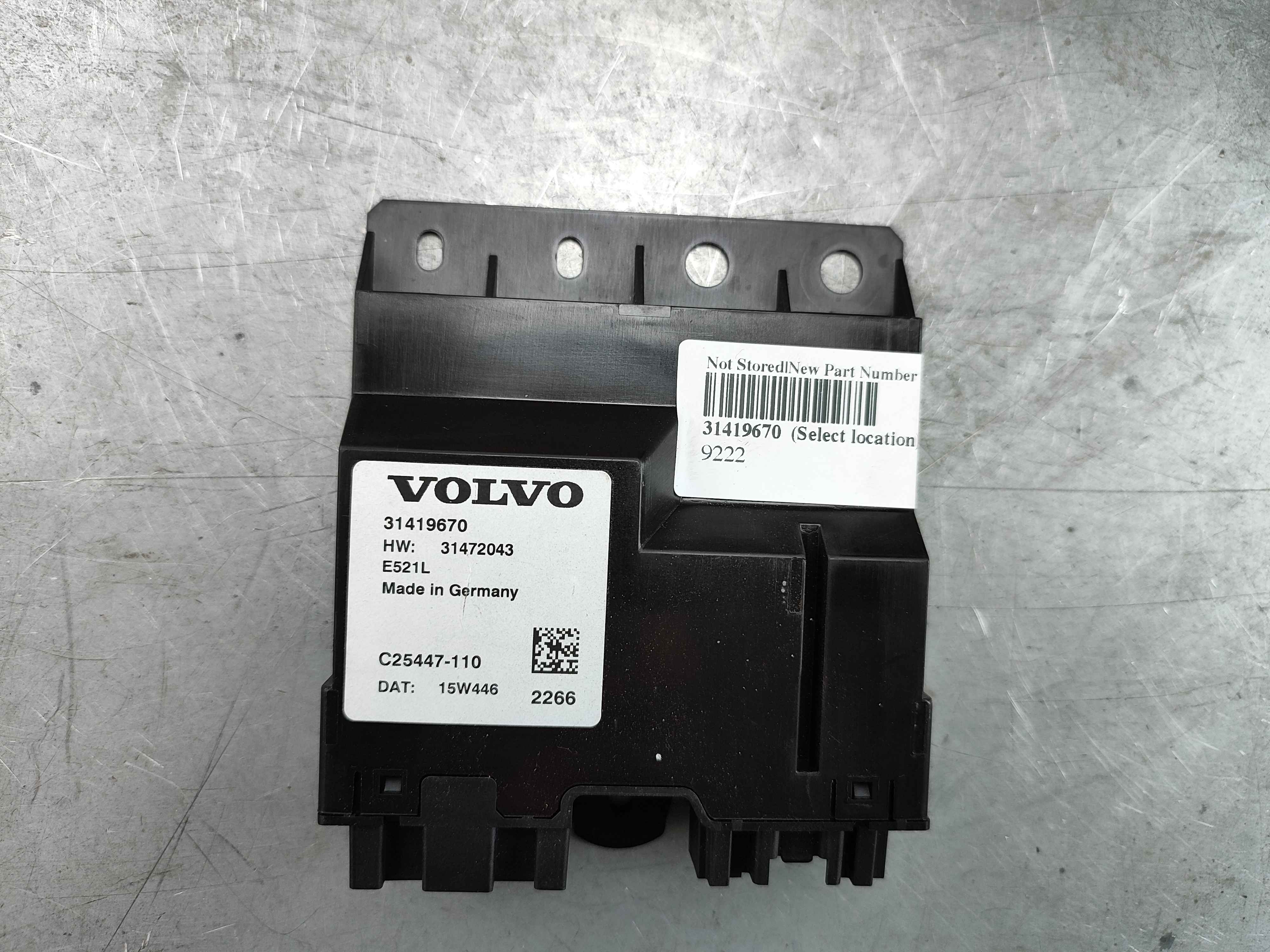 Not Stored|New Part Number