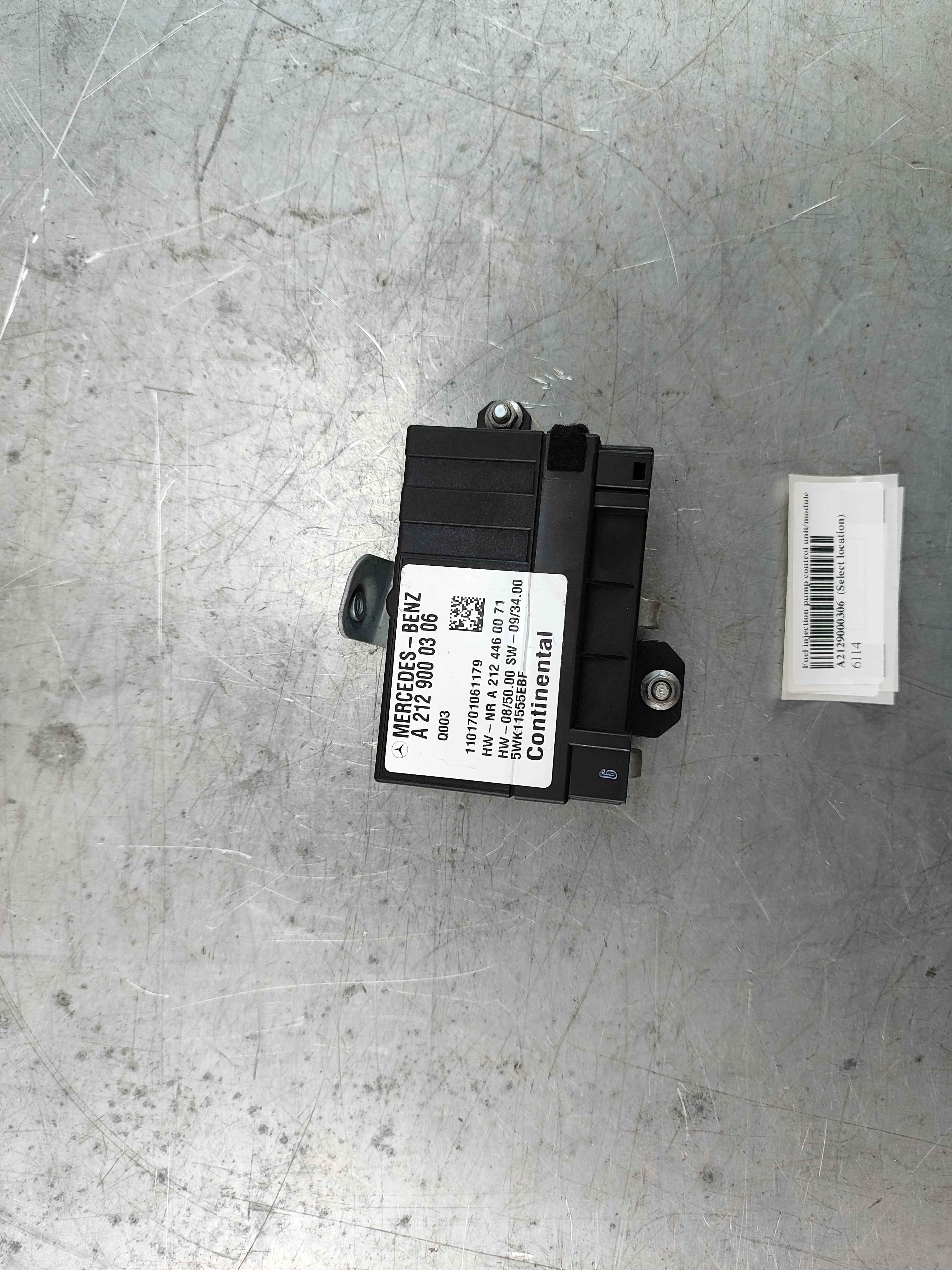 Fuel injection pump control unit/module