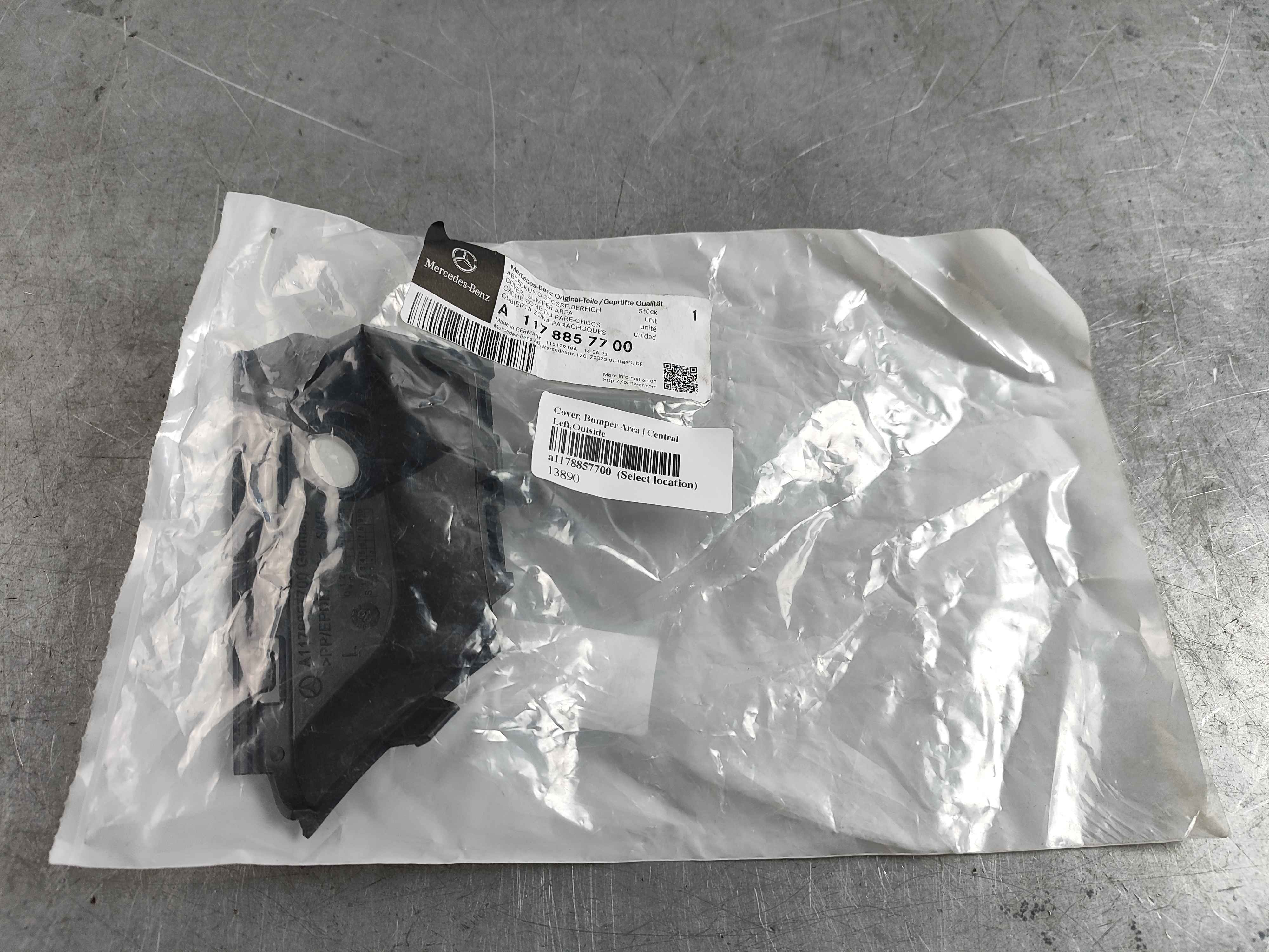 Cover, Bumper Area | Central Left,Outside