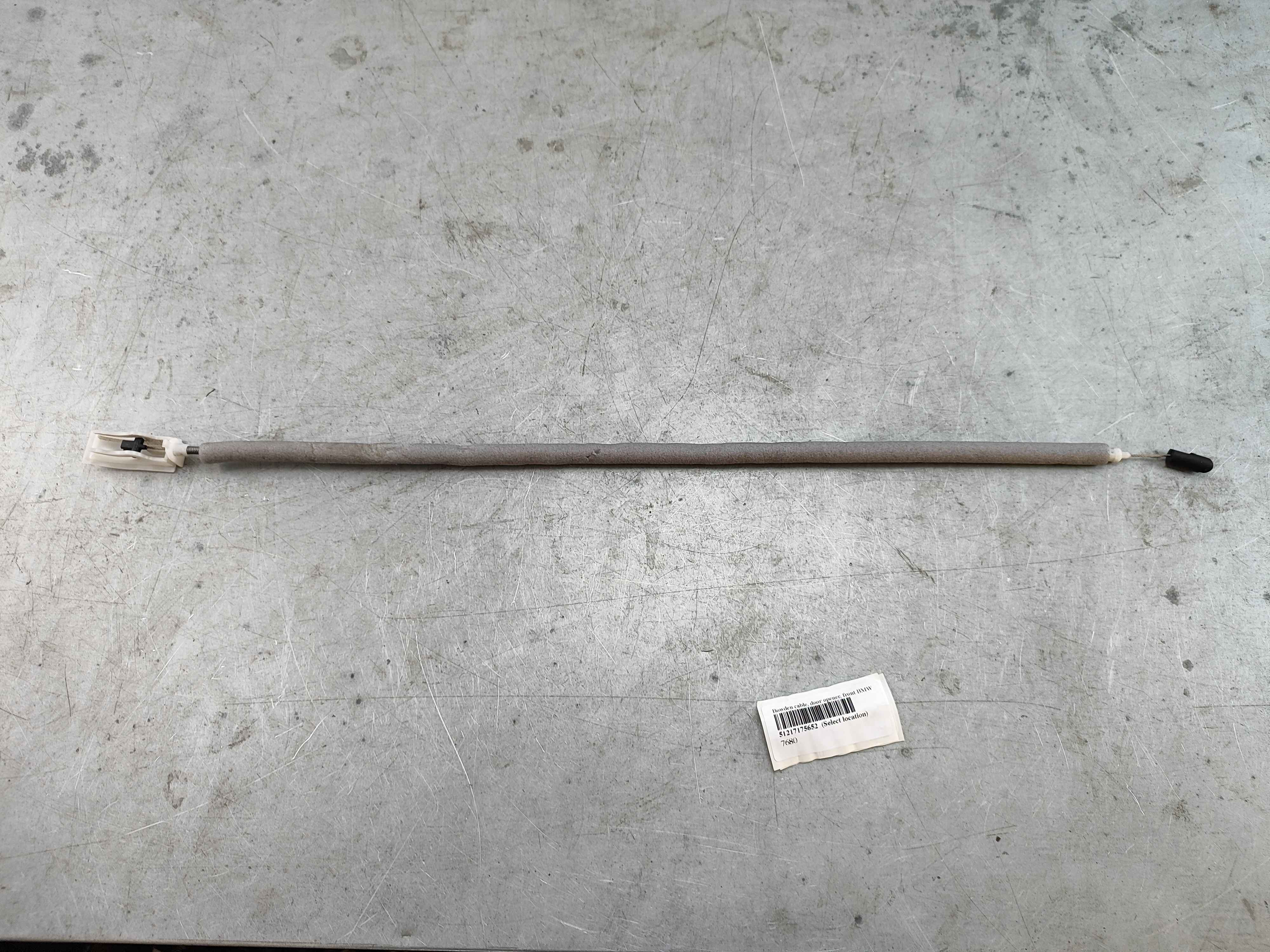 Bowden cable, door opener, front BMW