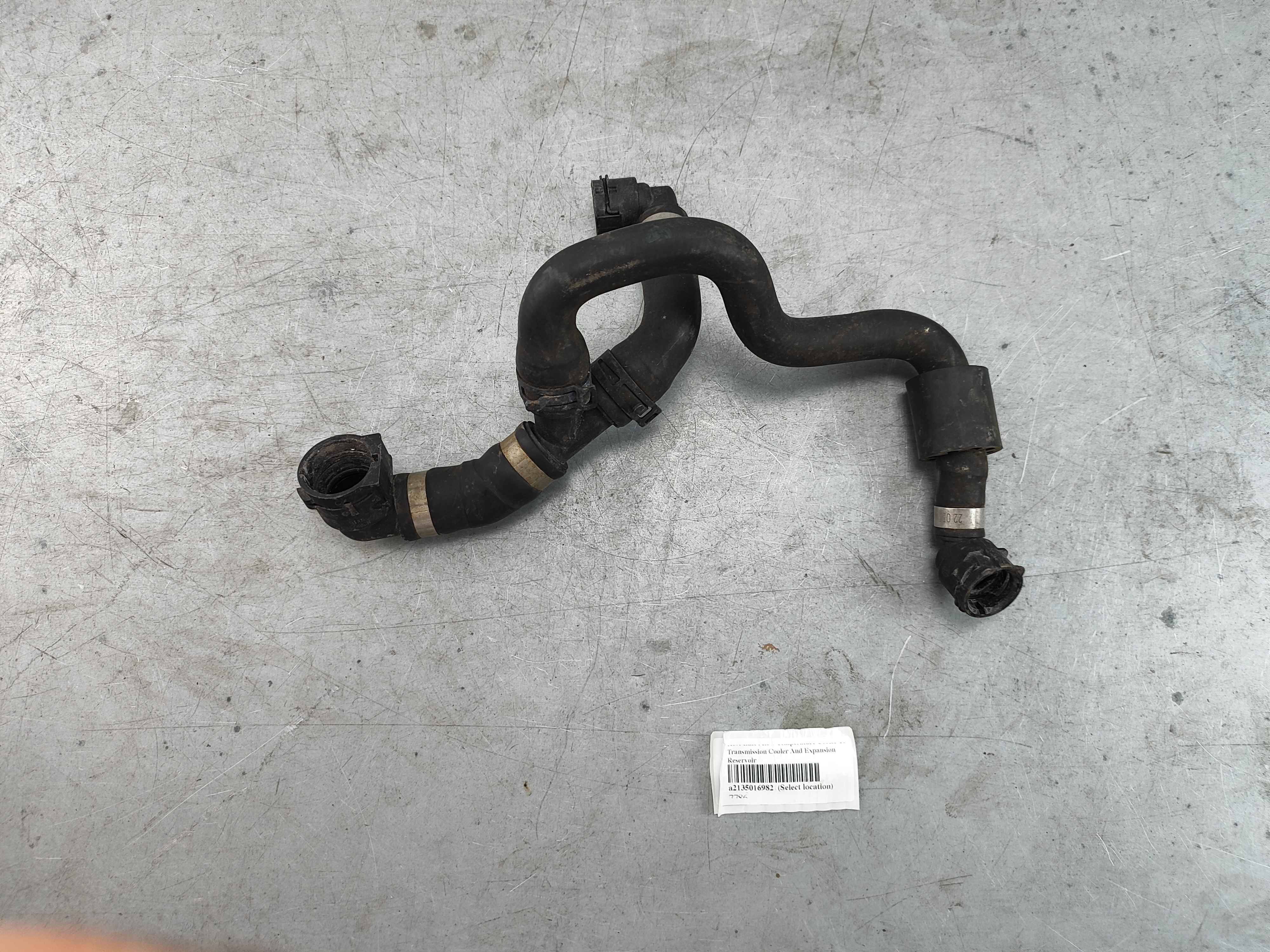 Hose Line | Low-Temperature Cooler To Transmission Cooler And Expansion Reservoir