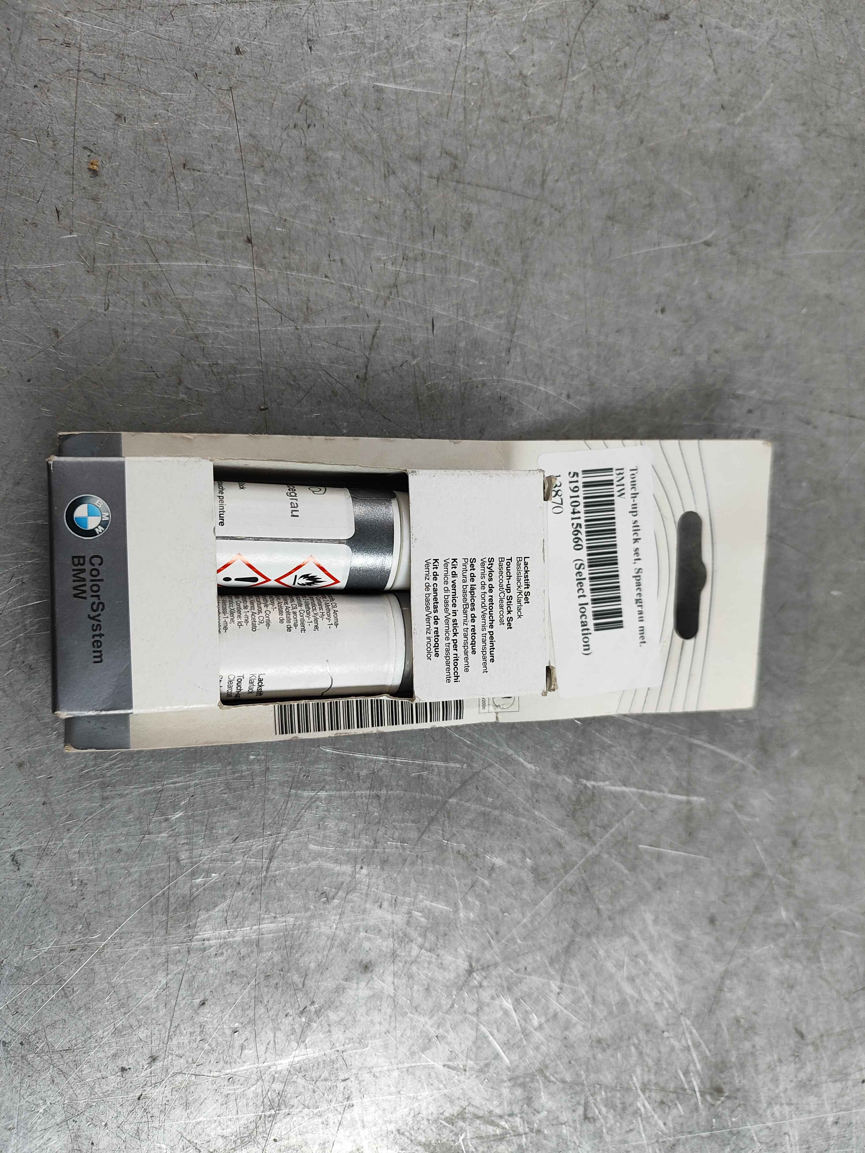 Touch-up stick set, Spacegrau met. BMW