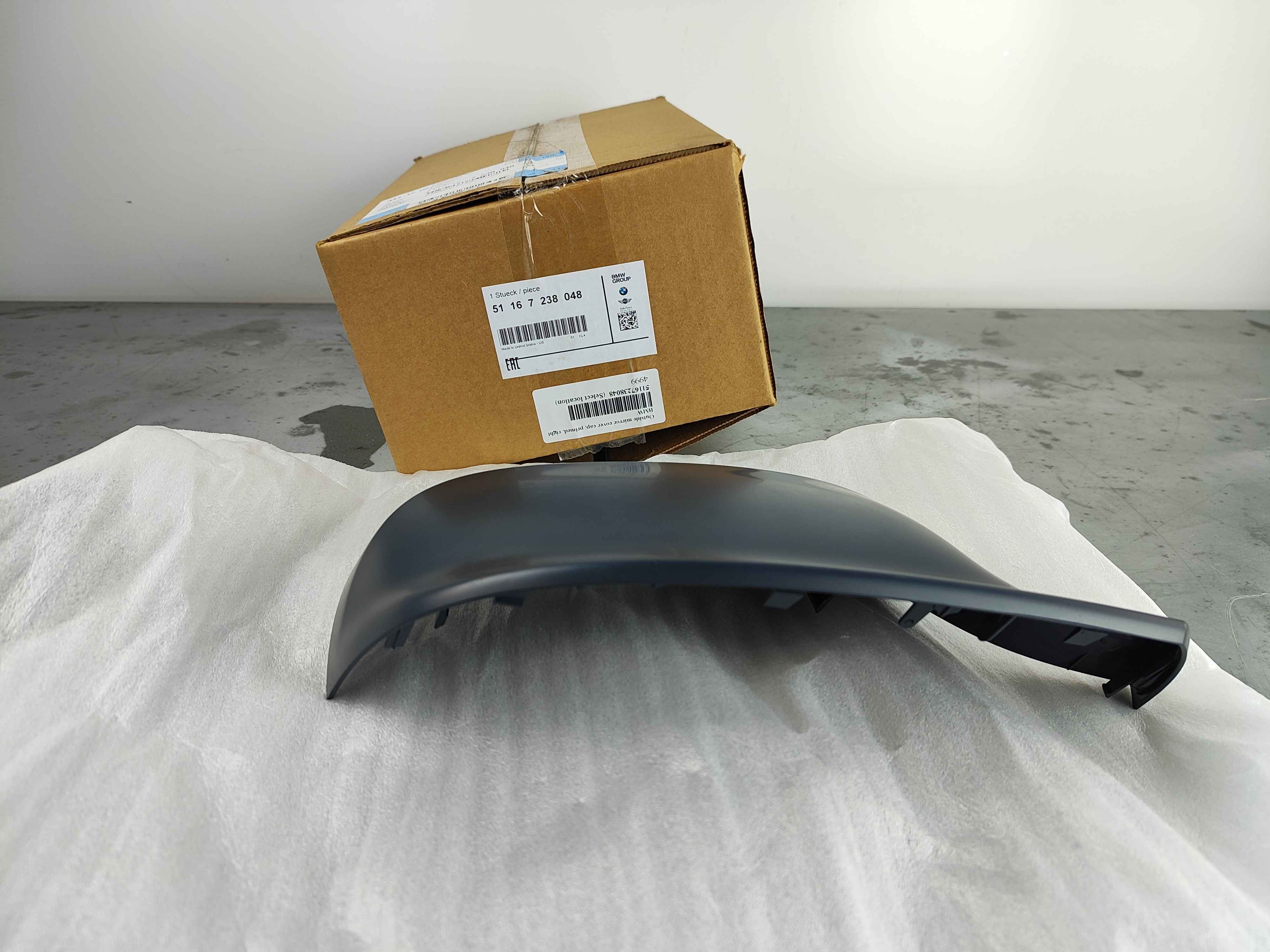 Outside mirror cover cap, primed, right BMW