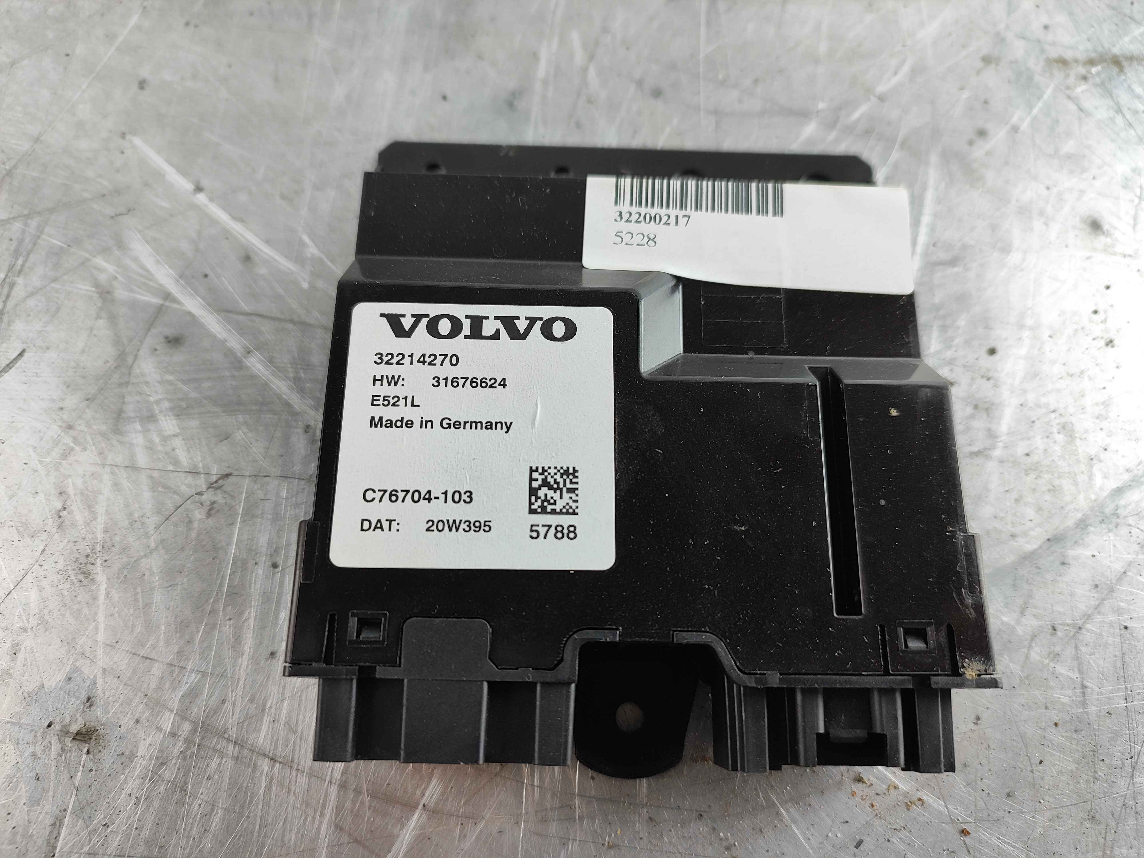 Control unit Variant code: L702