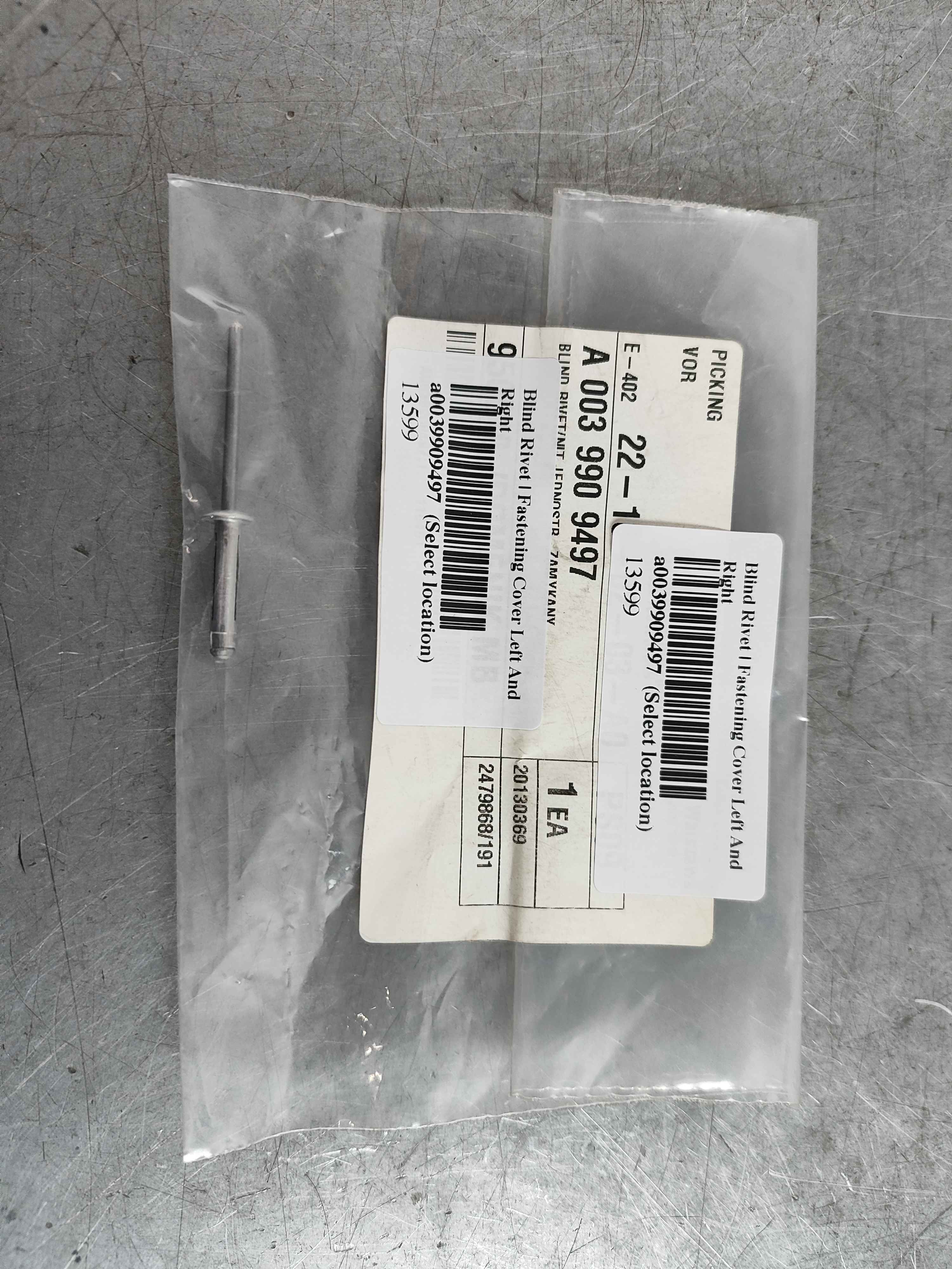 Blind Rivet | Fastening Cover Left And Right