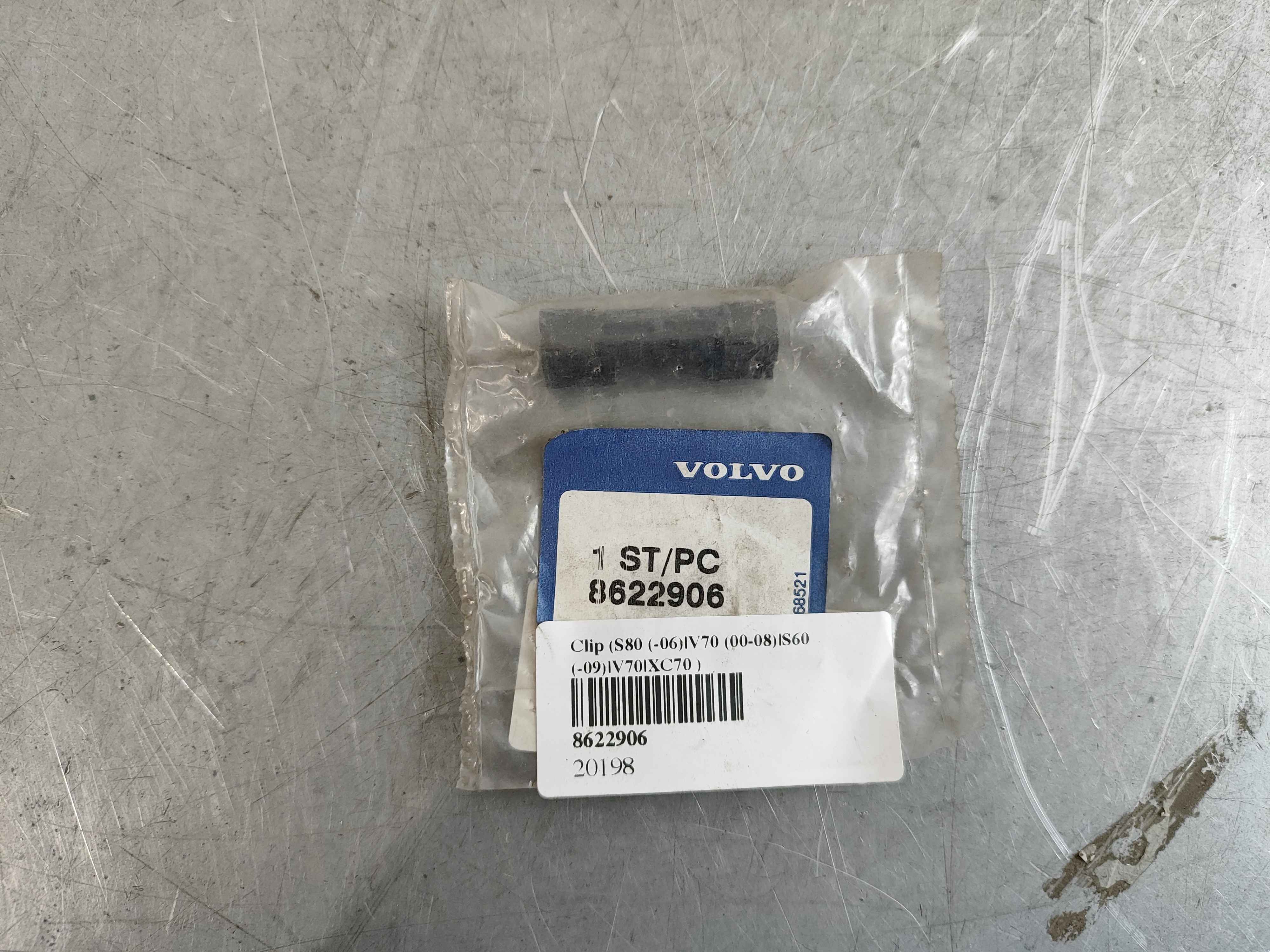 Clip (S80 (-06)|V70 (00-08)|S60 (-09)|V70|XC70 )