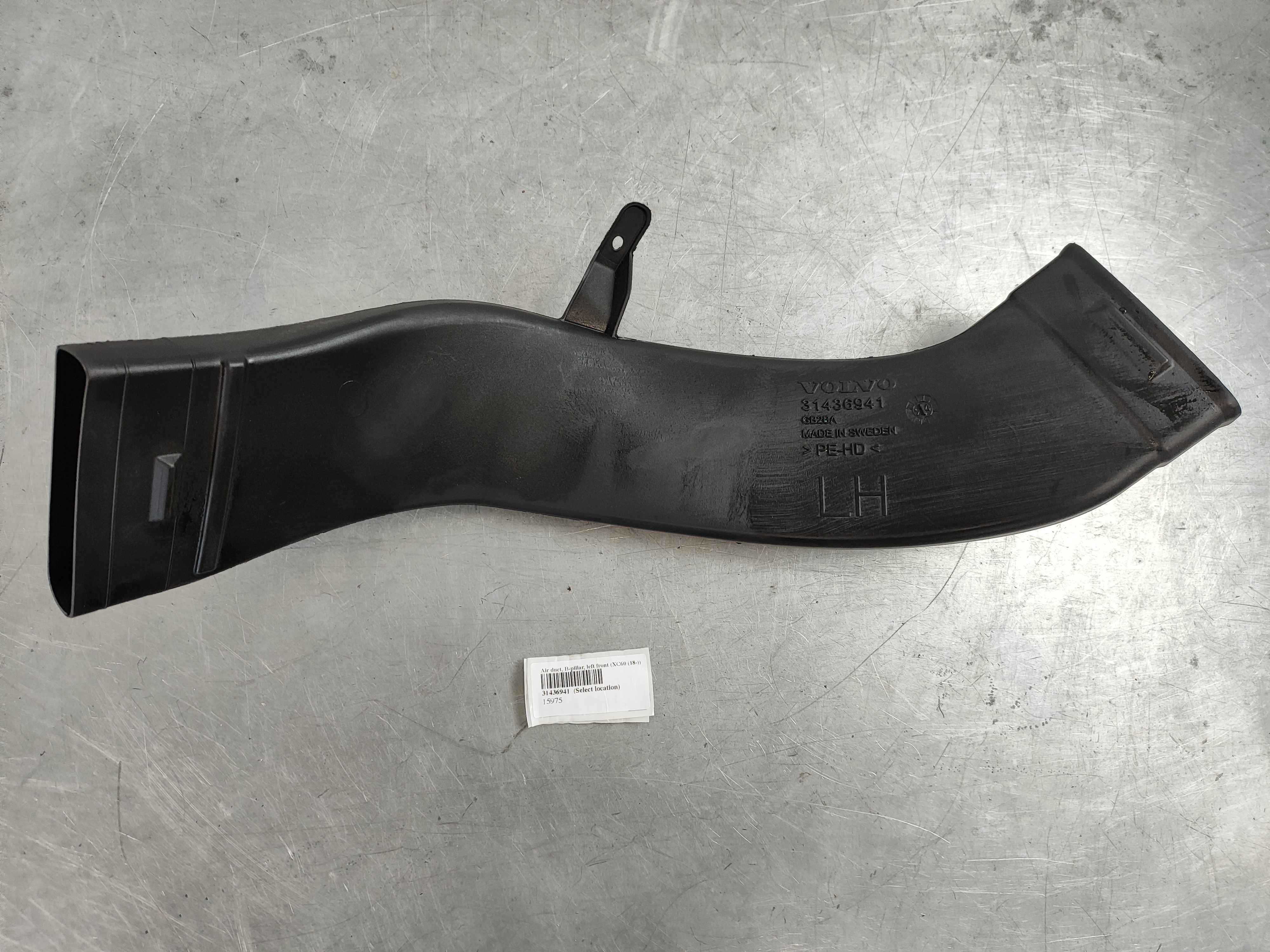 Air duct, B-pillar, left front (XC60 (18-))