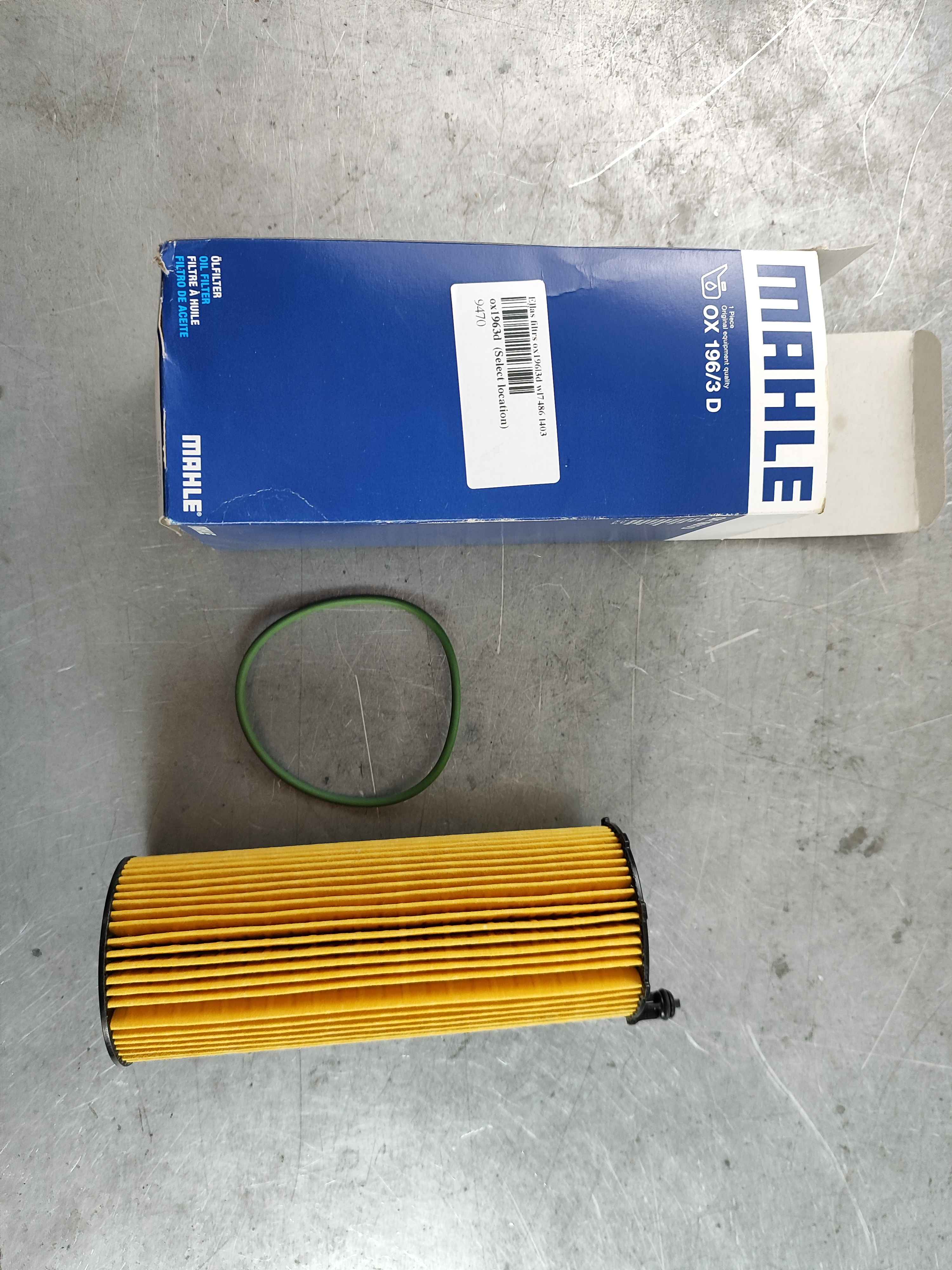 Eļļas filtrs ox196|3d wl7486 l403
