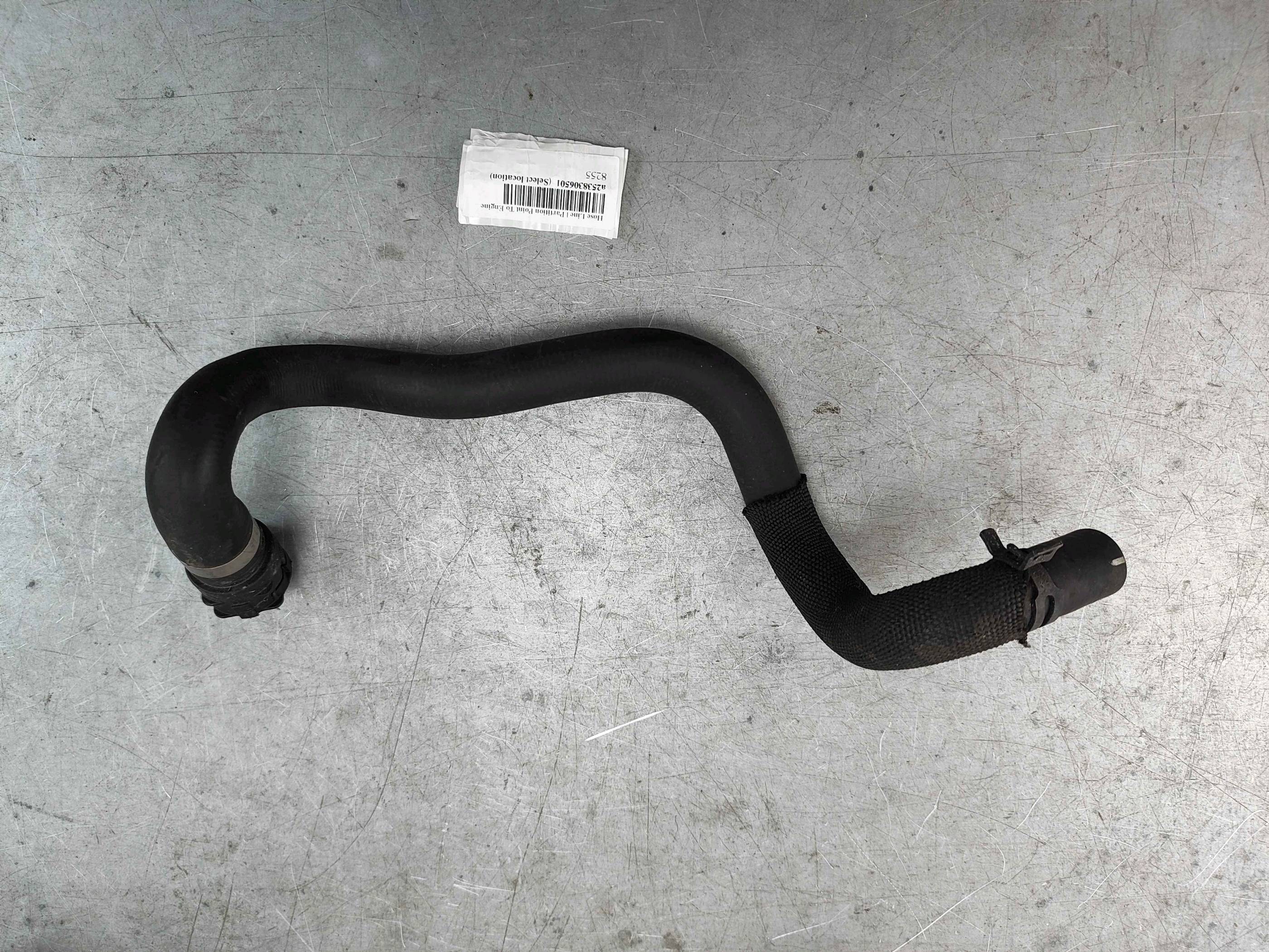 Hose Line | Partition Point To Engine