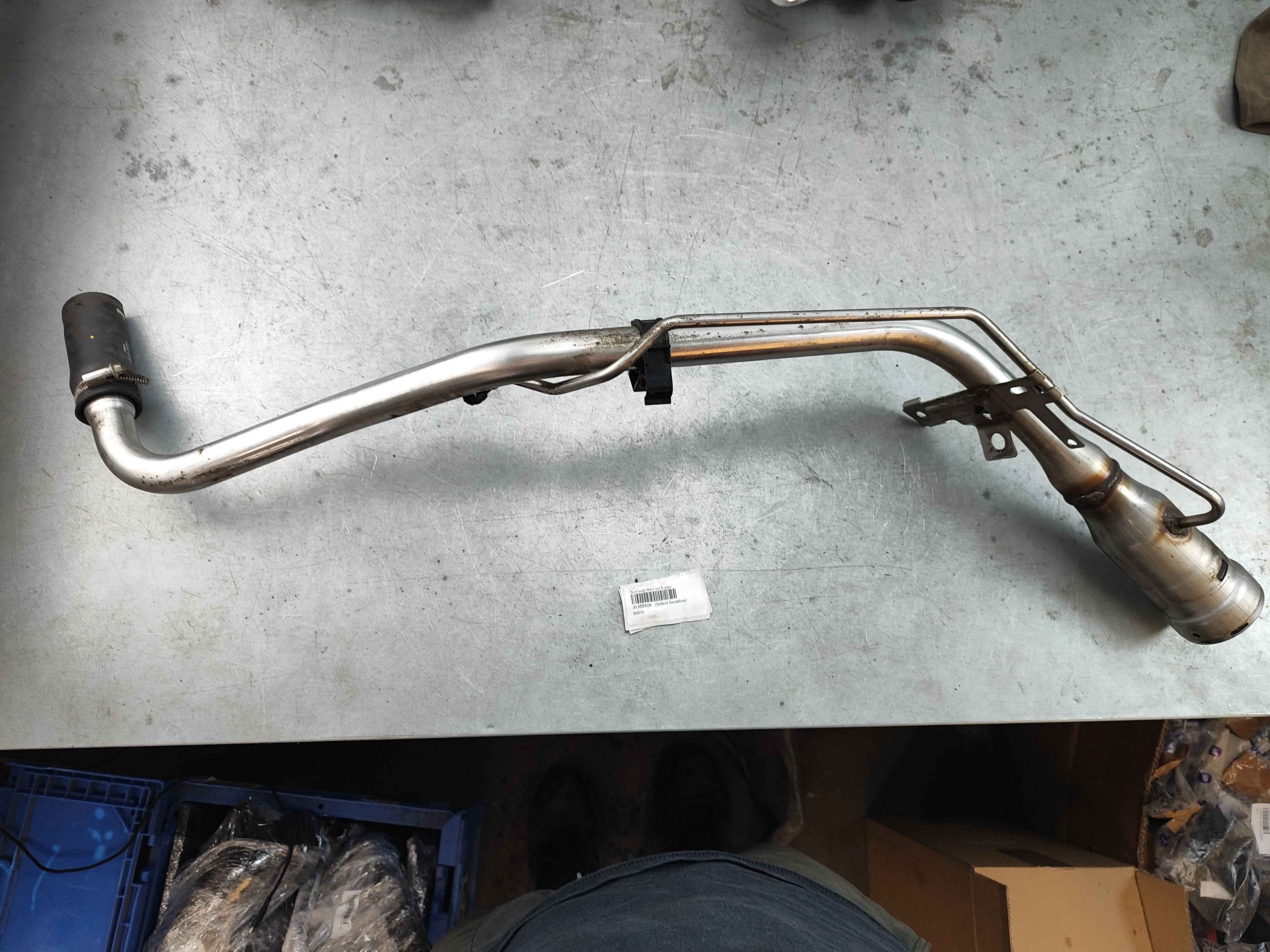 fuel tank filler neck pipe