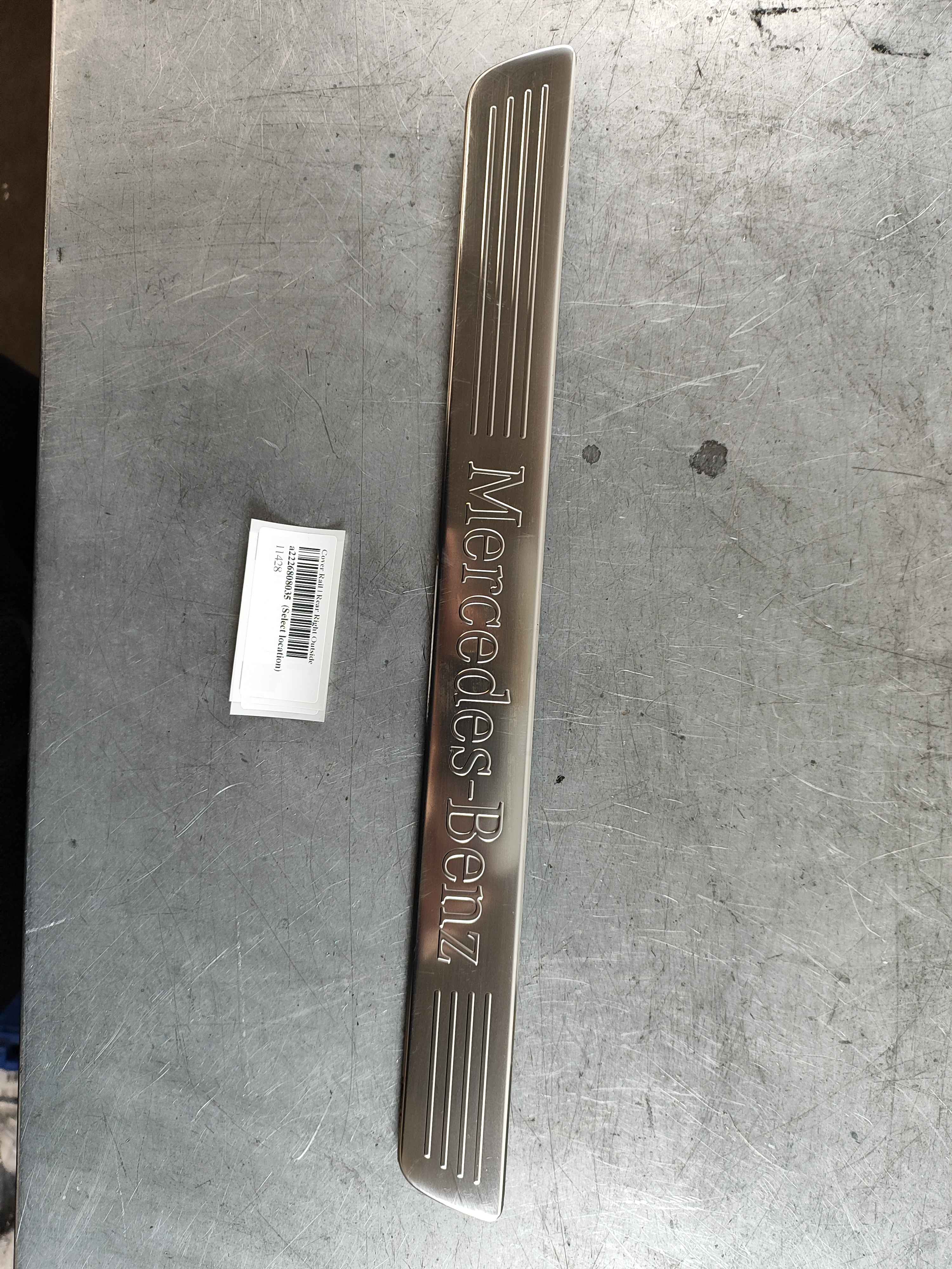 Cover Rail | Rear Right Outside