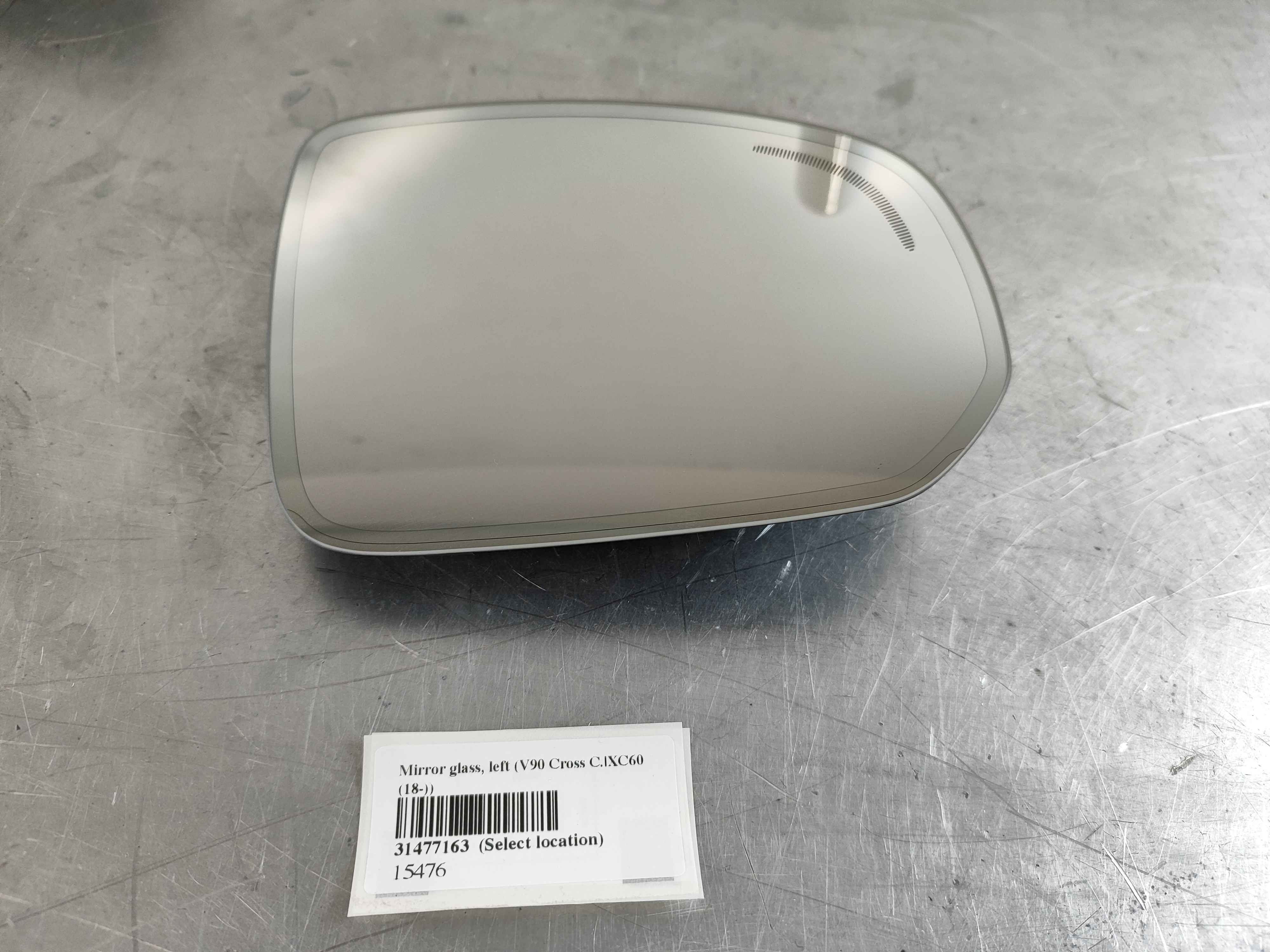 Mirror glass, left (V90 Cross C.|XC60 (18-))