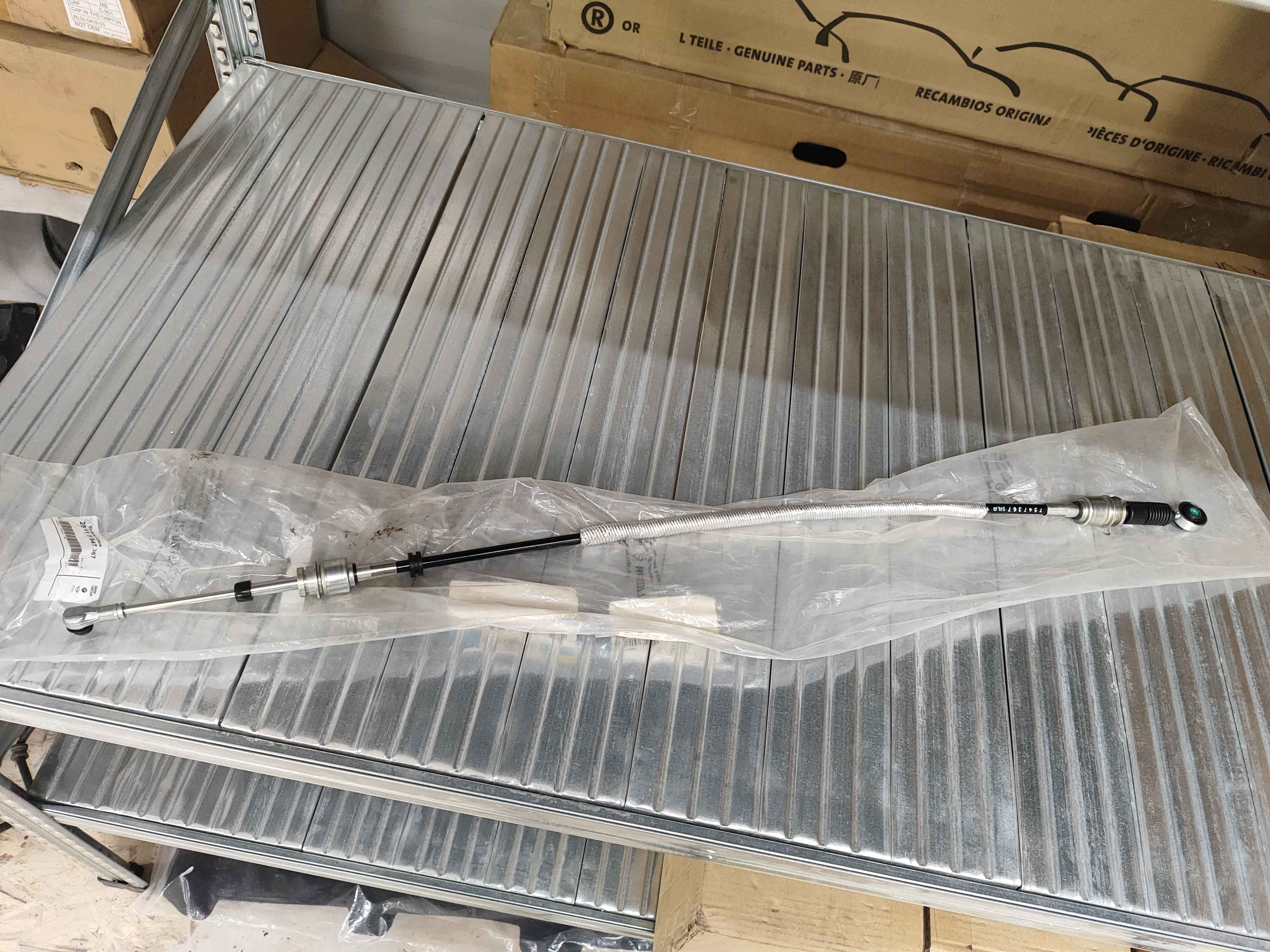 Shifting cable, selector shaft Mini