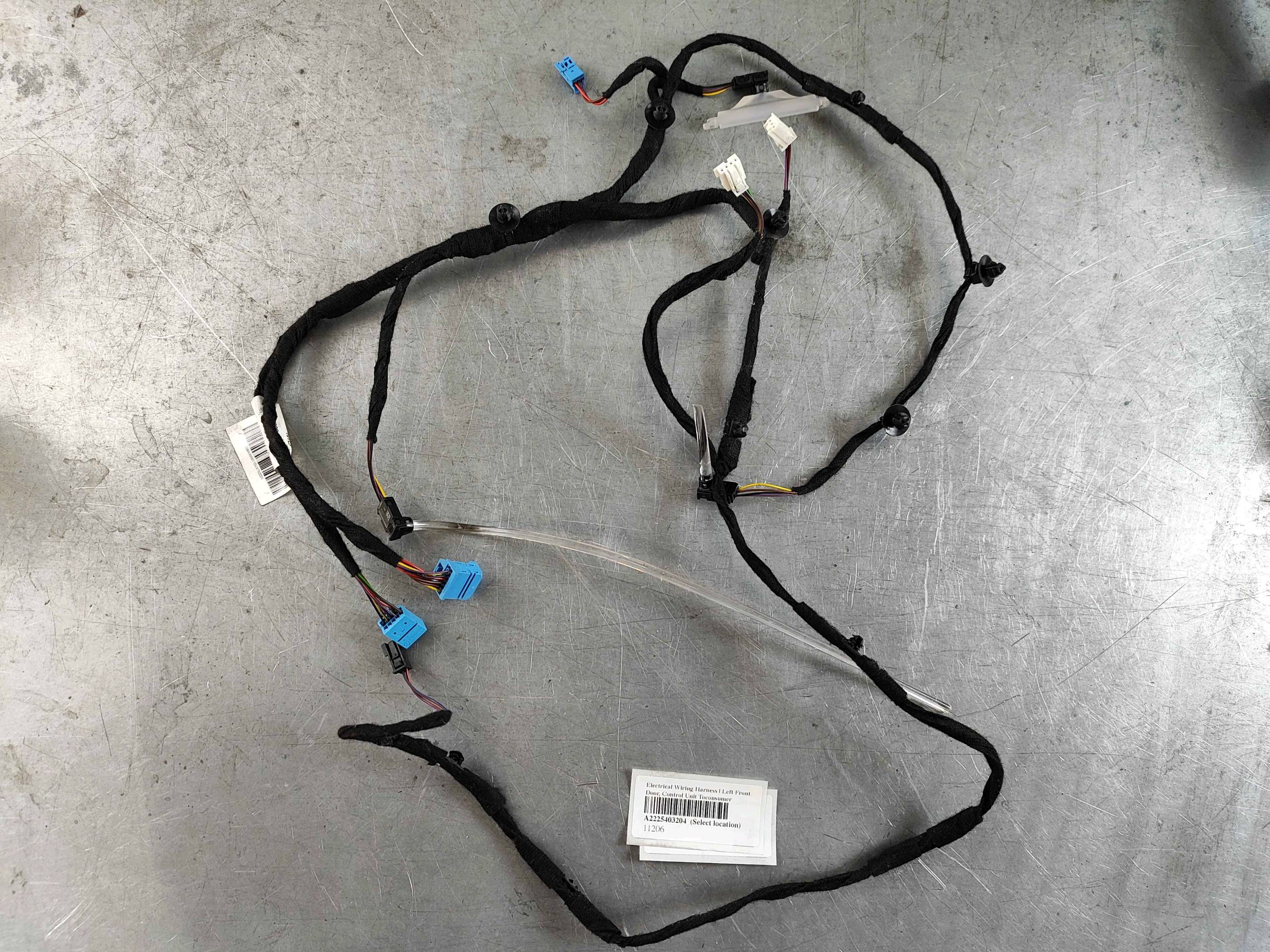 Electrical Wiring Harness | Left Front Door, Control Unit Toconsumer