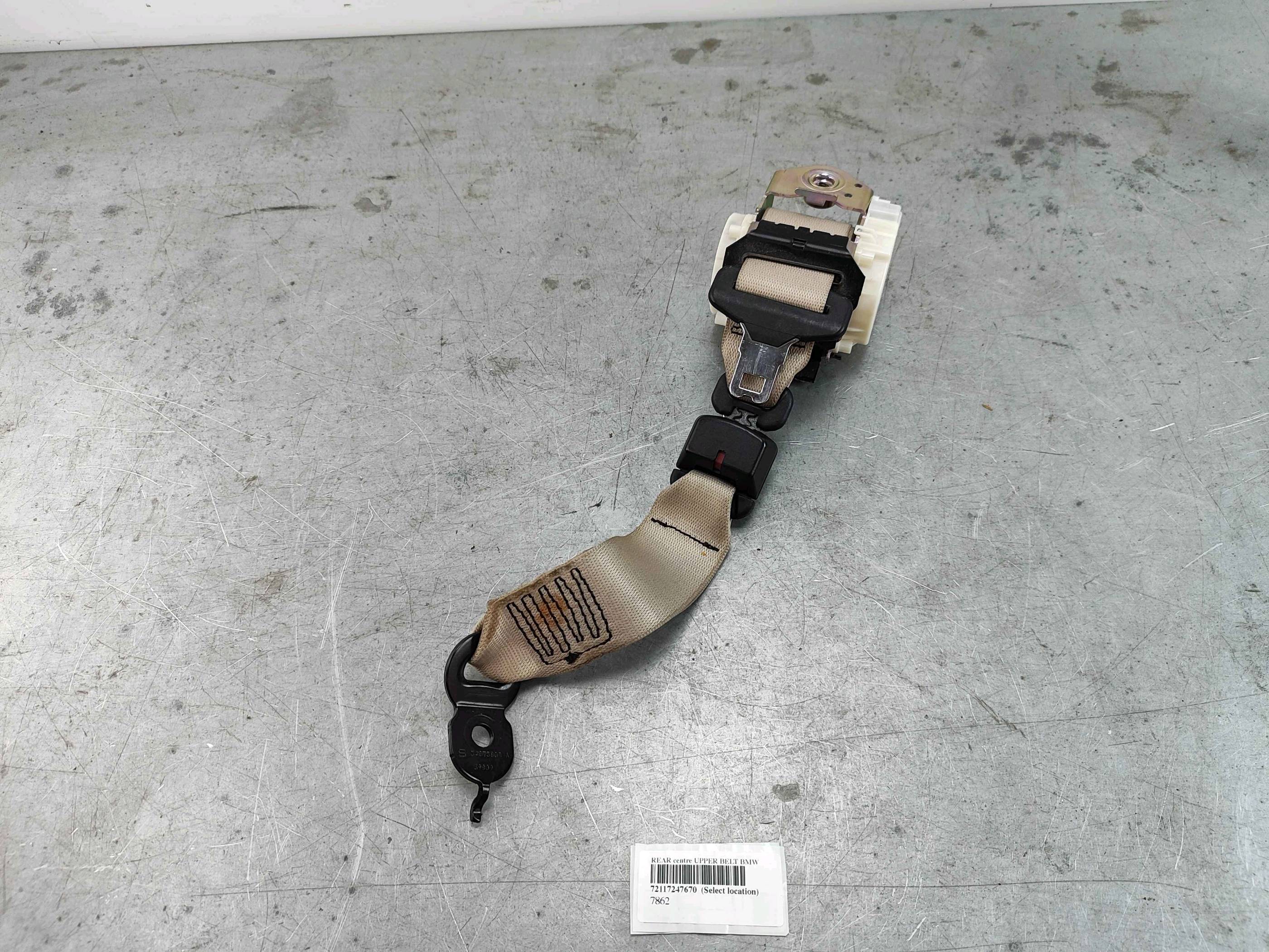 REAR centre UPPER BELT BMW