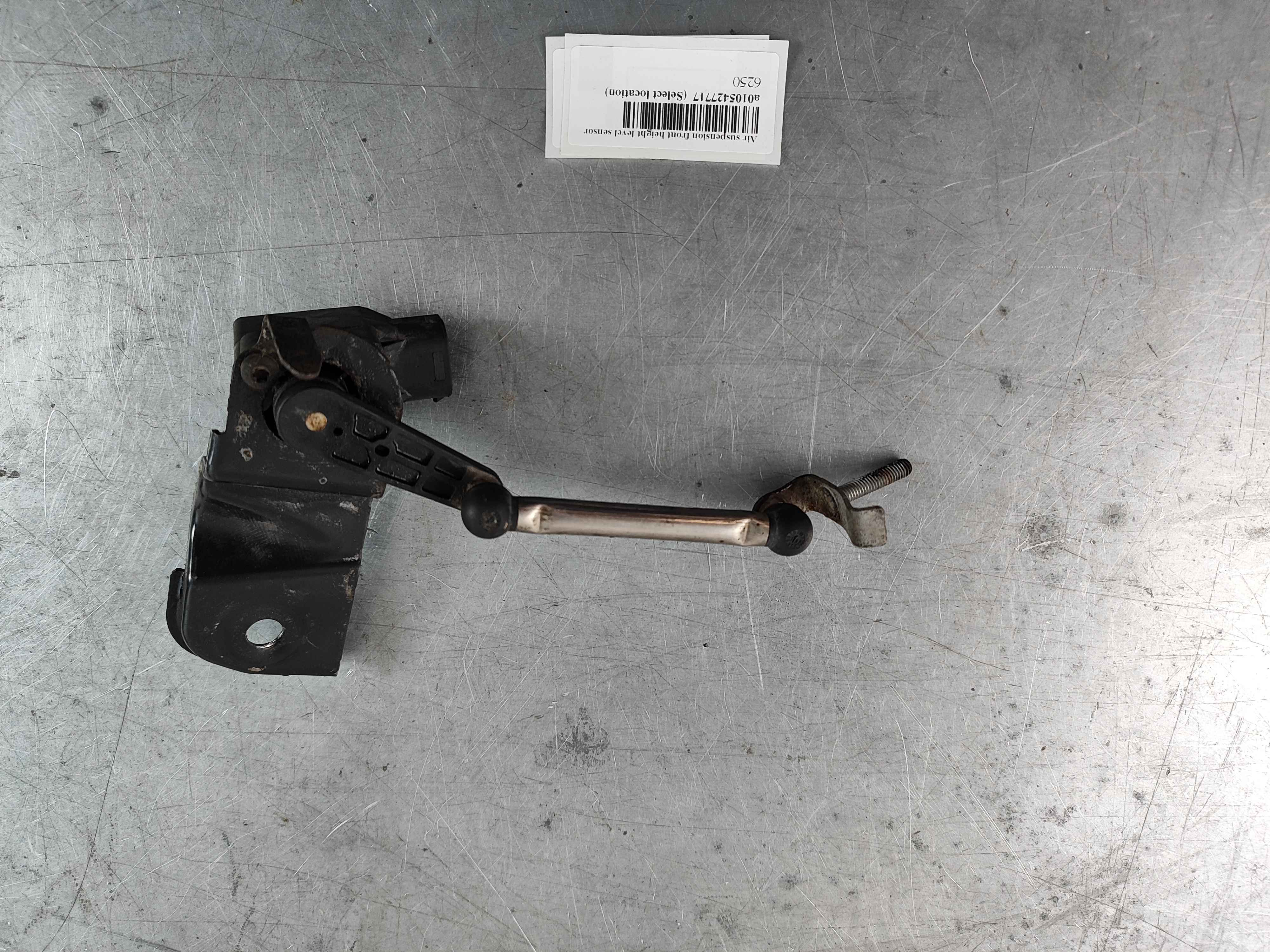 Air suspension front height level sensor