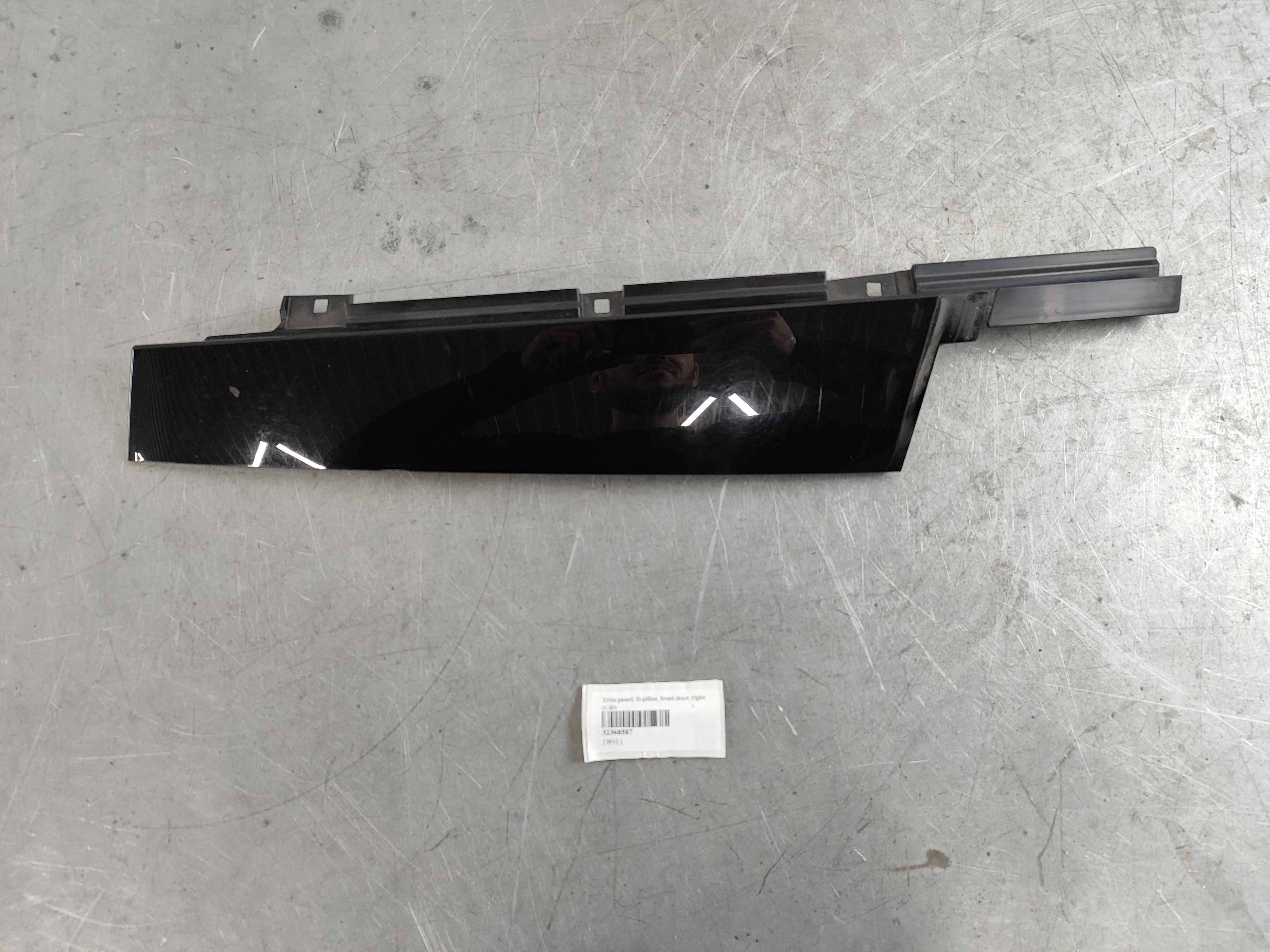 Trim panel, B-pillar, front door, right (C40)