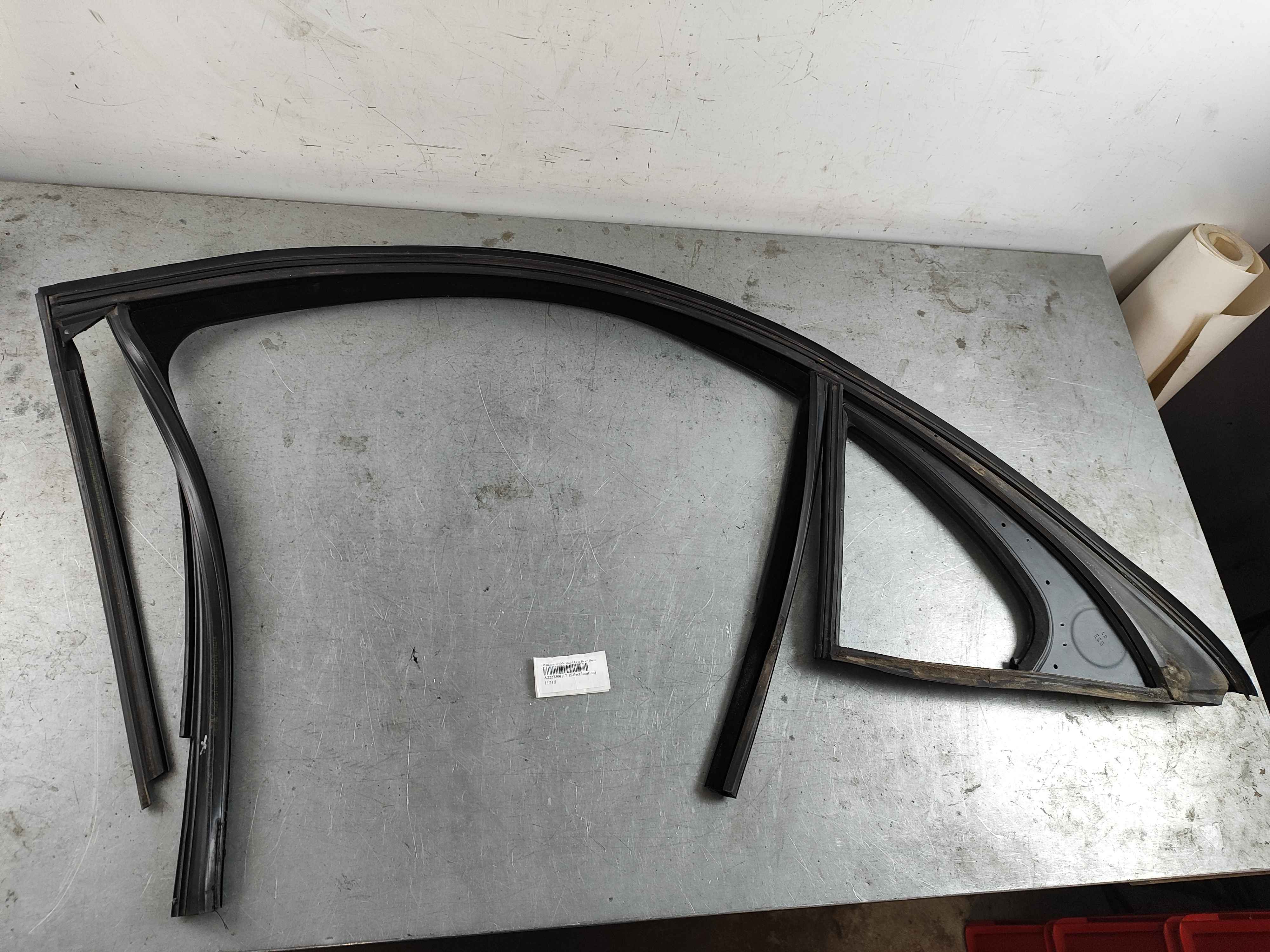 Window Guide Rail | Left Rear Door