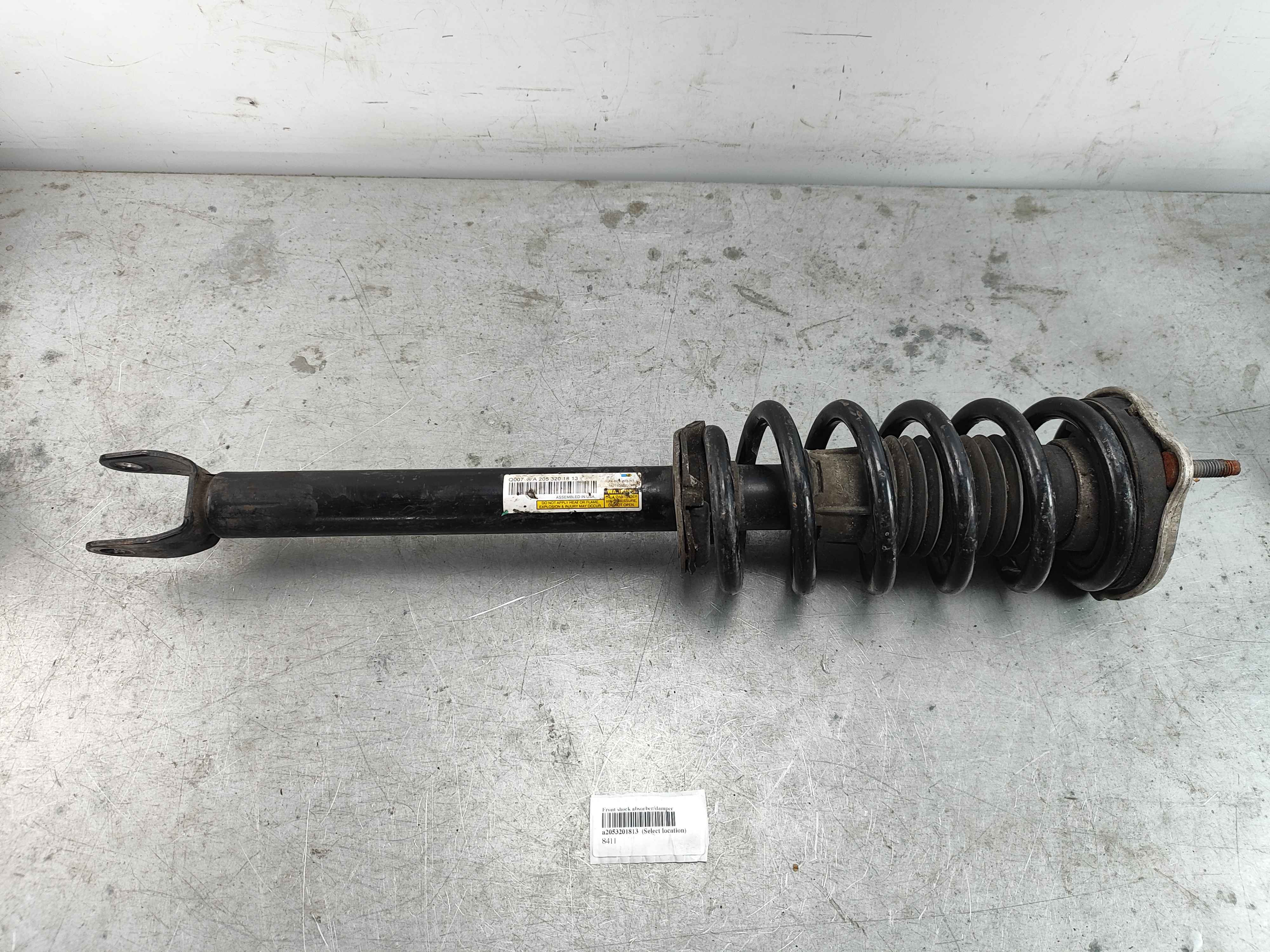 Front shock absorber/damper