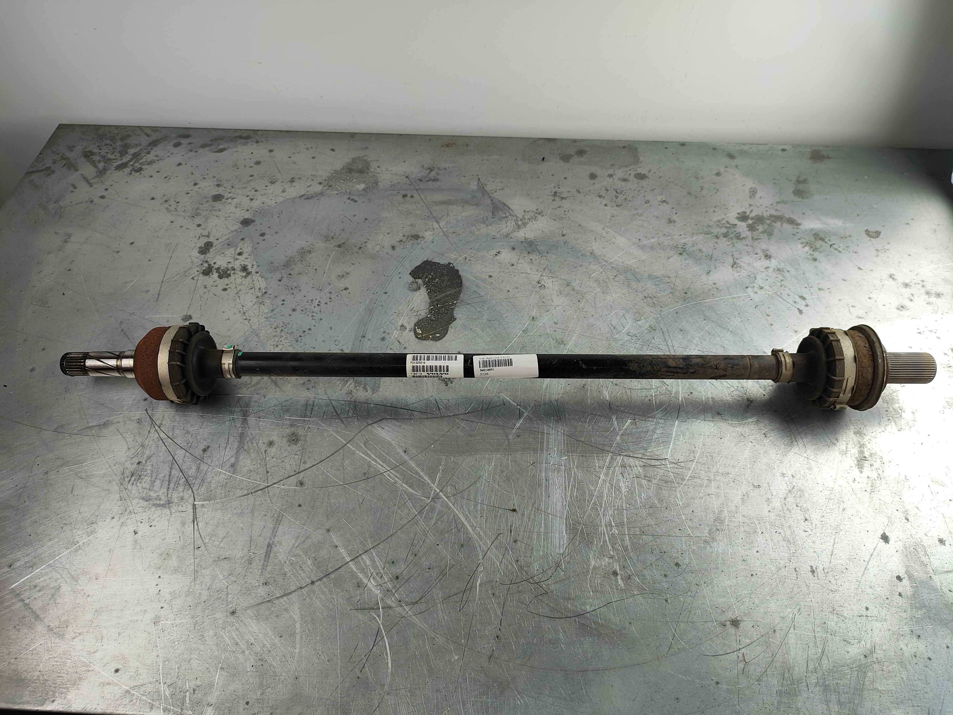Axle shaft exch EXCH FOR 31437939 rear Rear bellows kit cannot be serviced. The entire drive shaft must be replaced.
