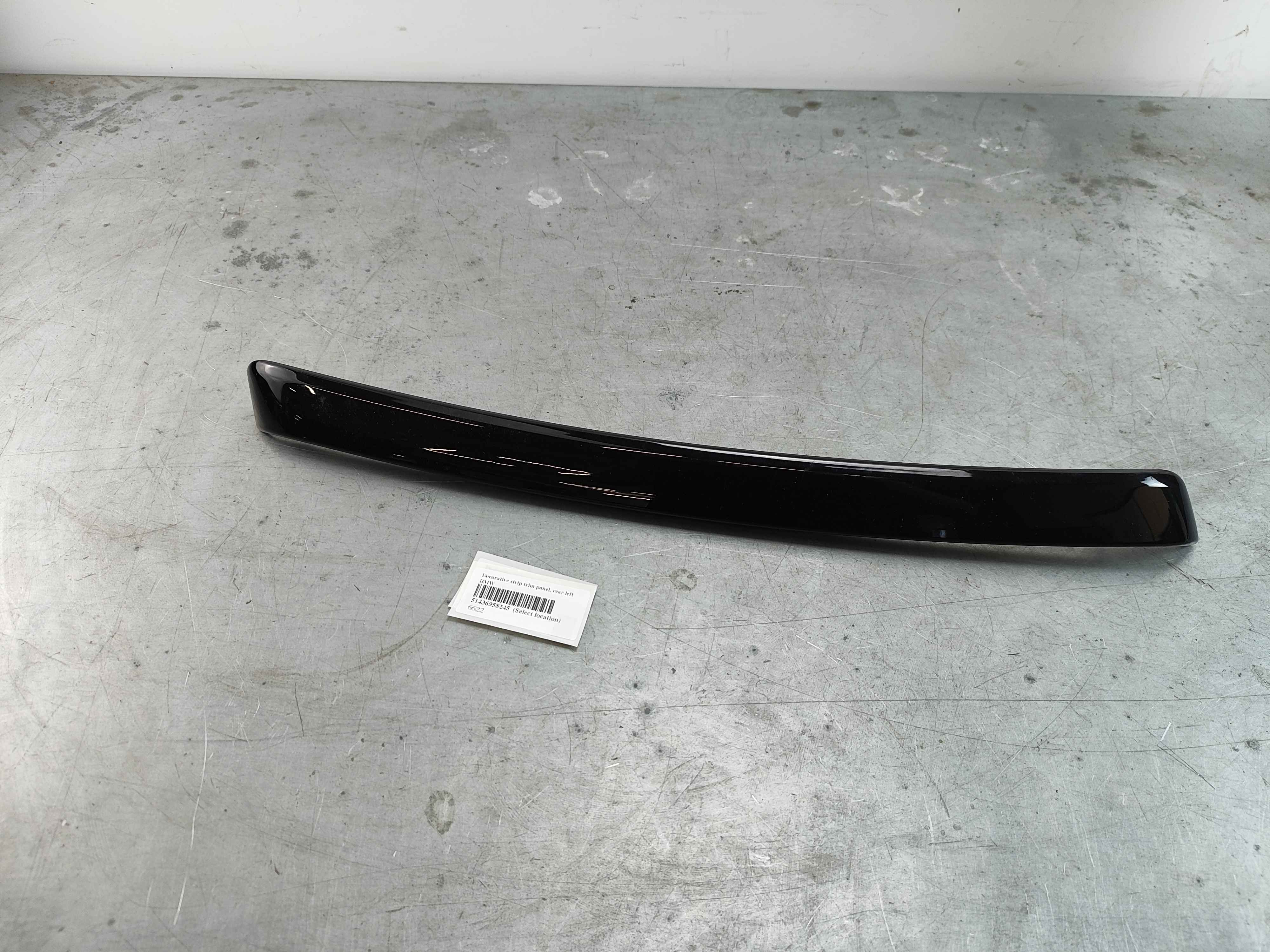 Decorative strip trim panel, rear left BMW