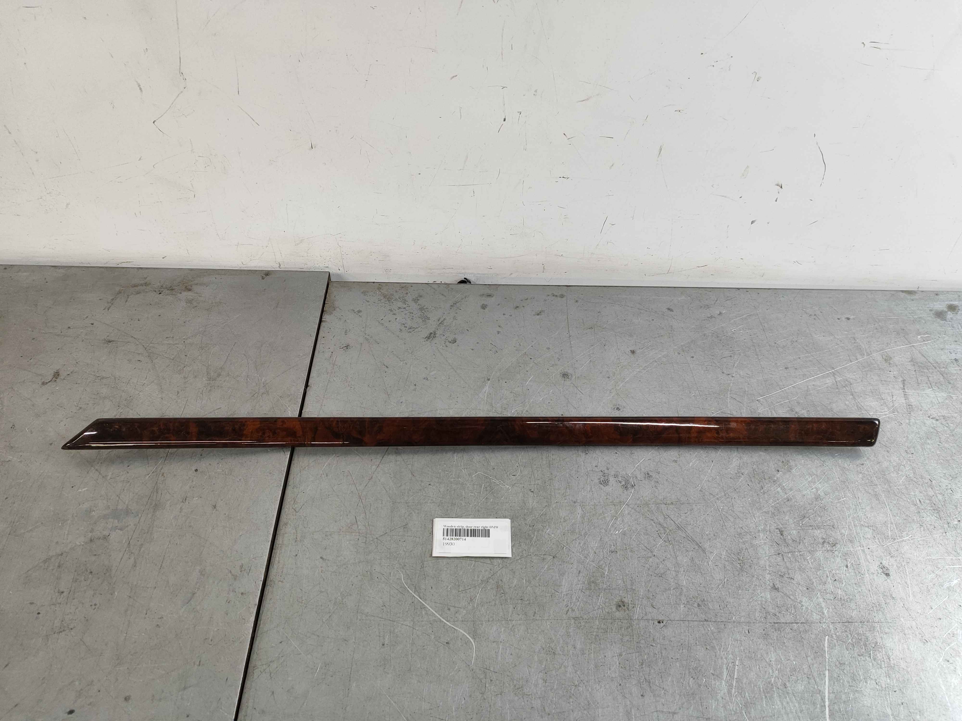 Wooden strip, door rear right BMW