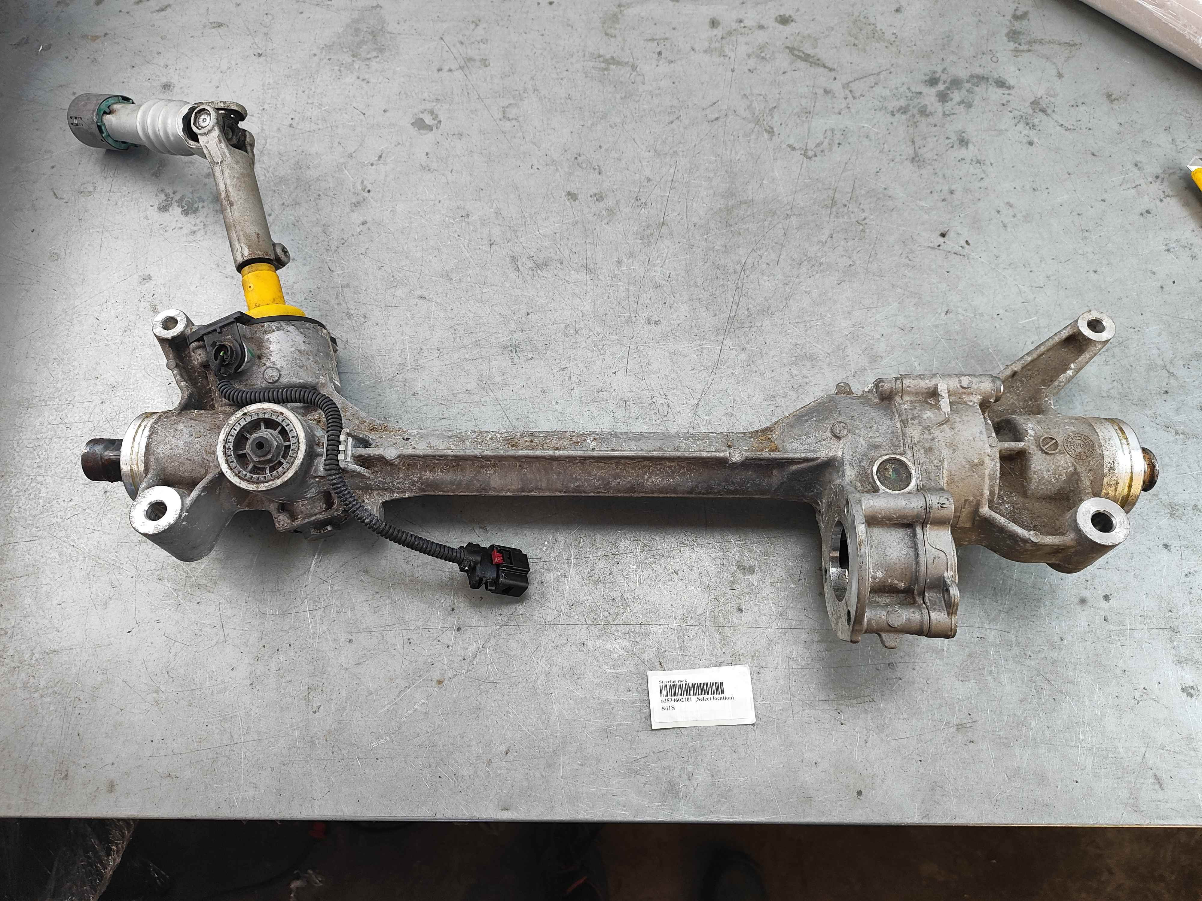 Steering rack