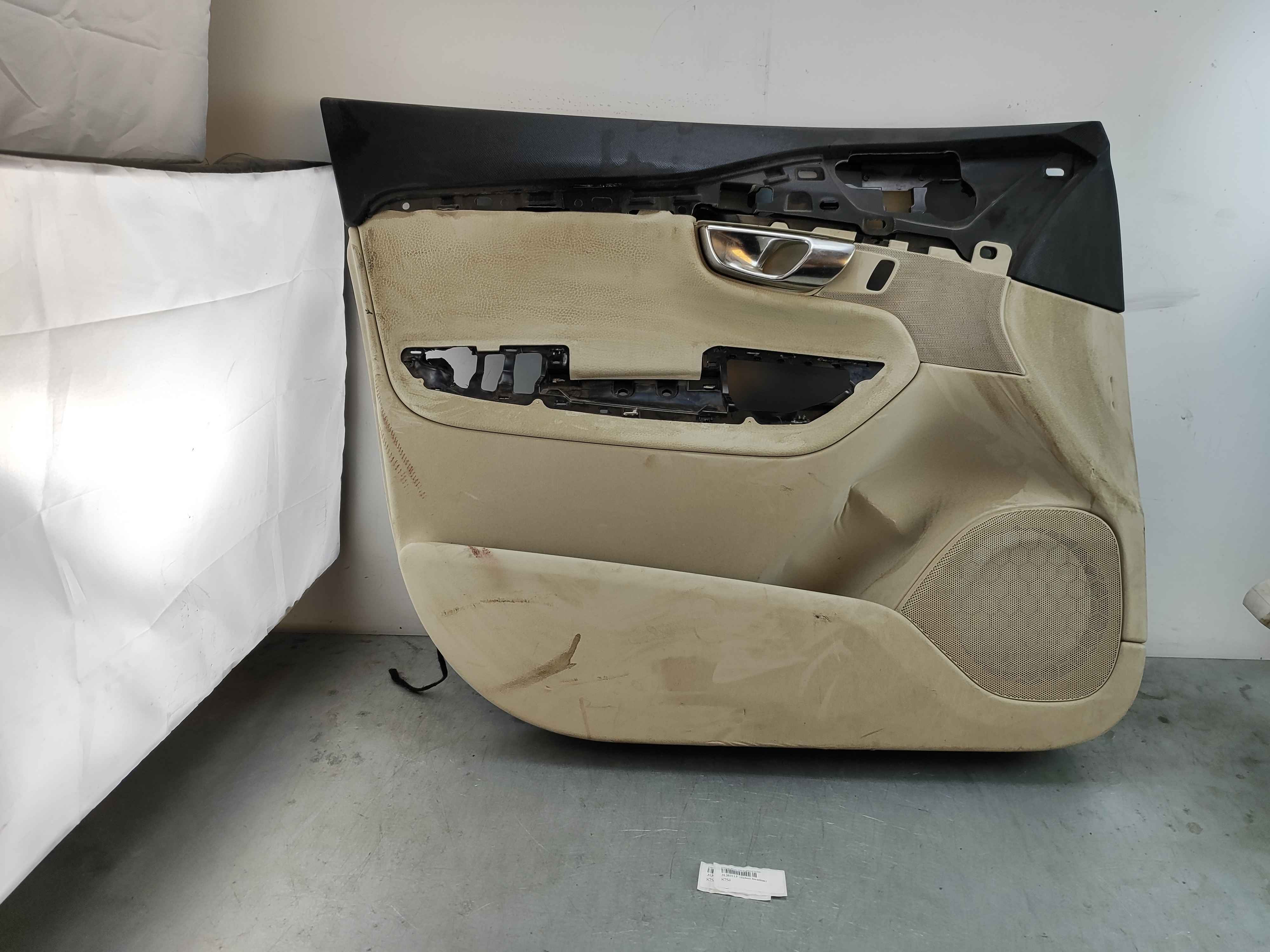 Front door card panel trim