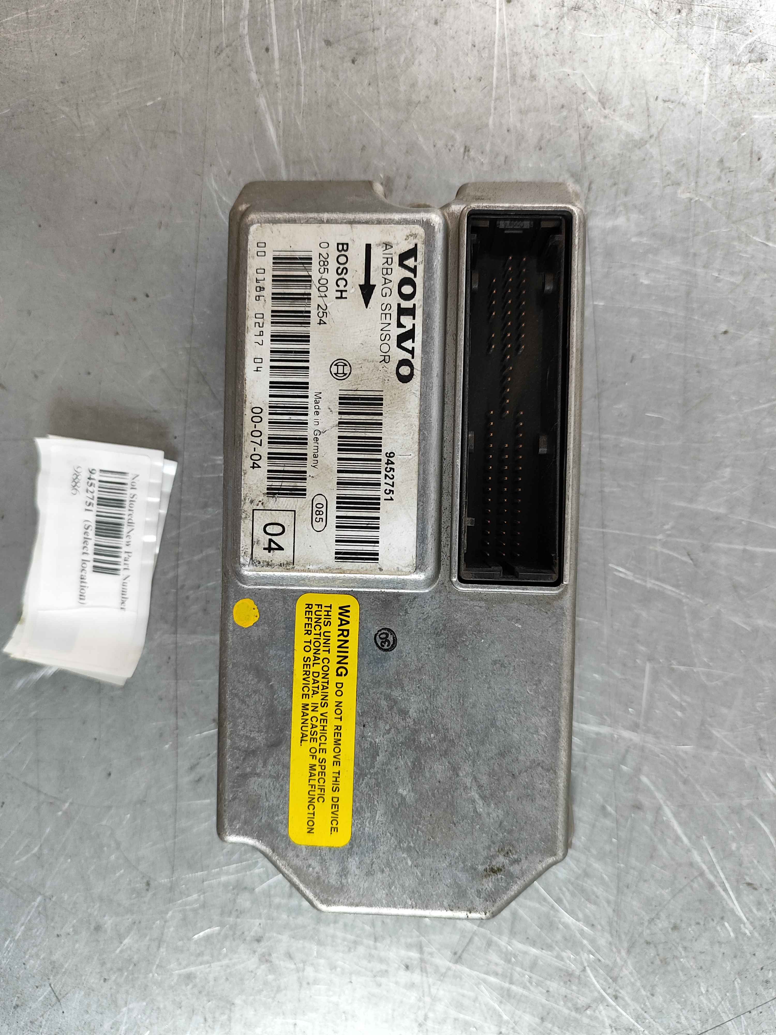 Not Stored|New Part Number