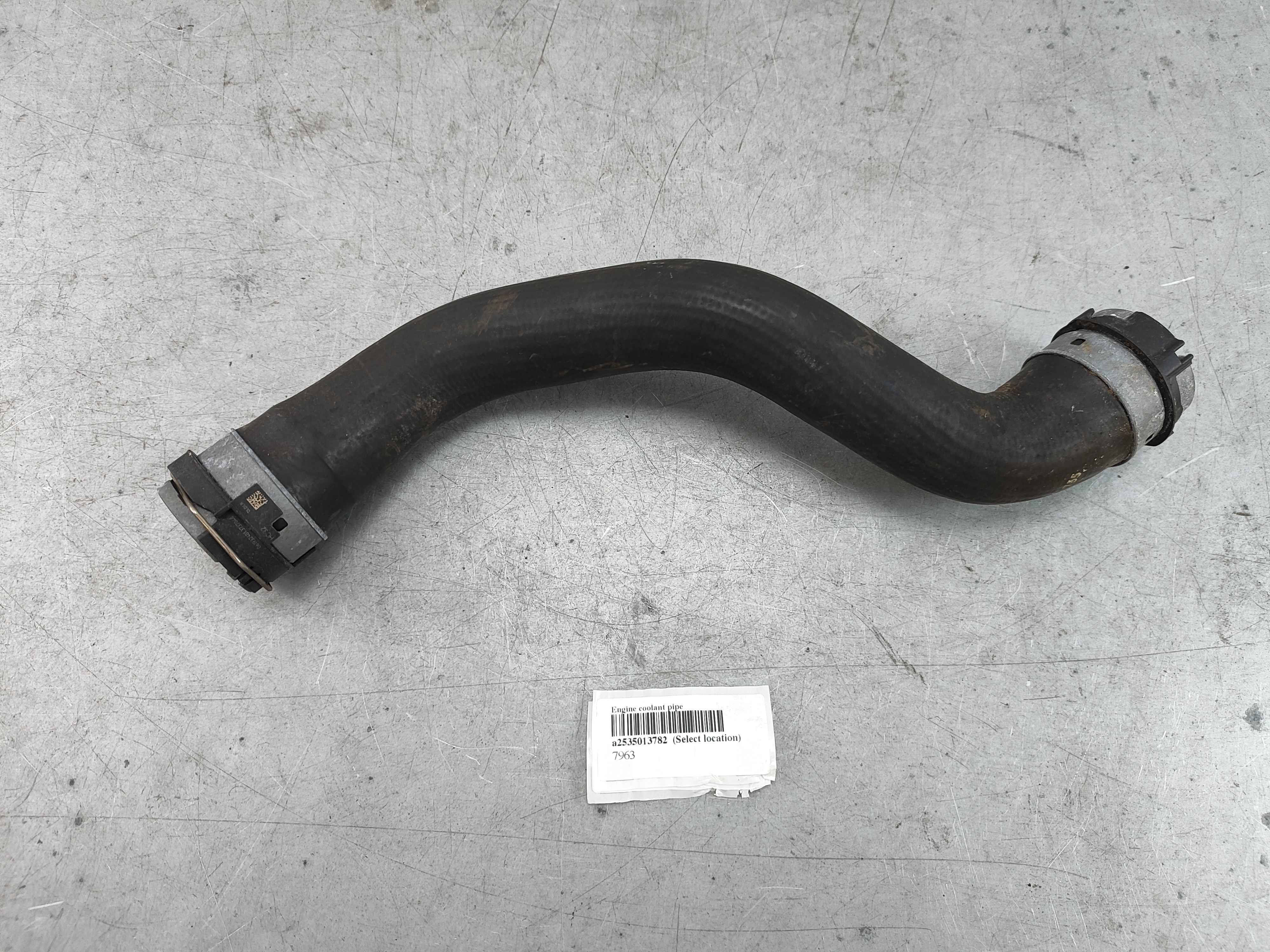 Engine coolant pipe