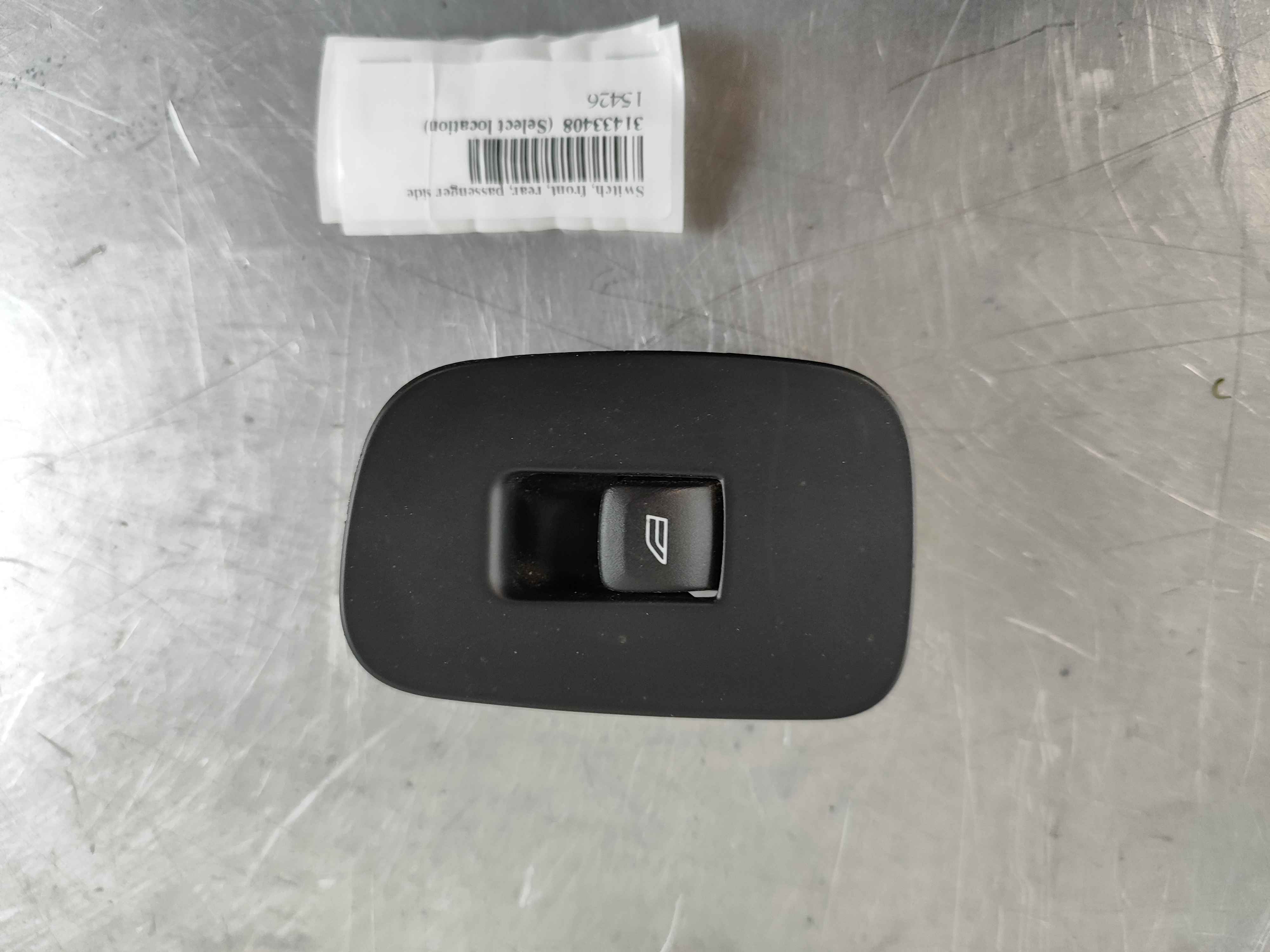 Switch, front, rear, passenger side