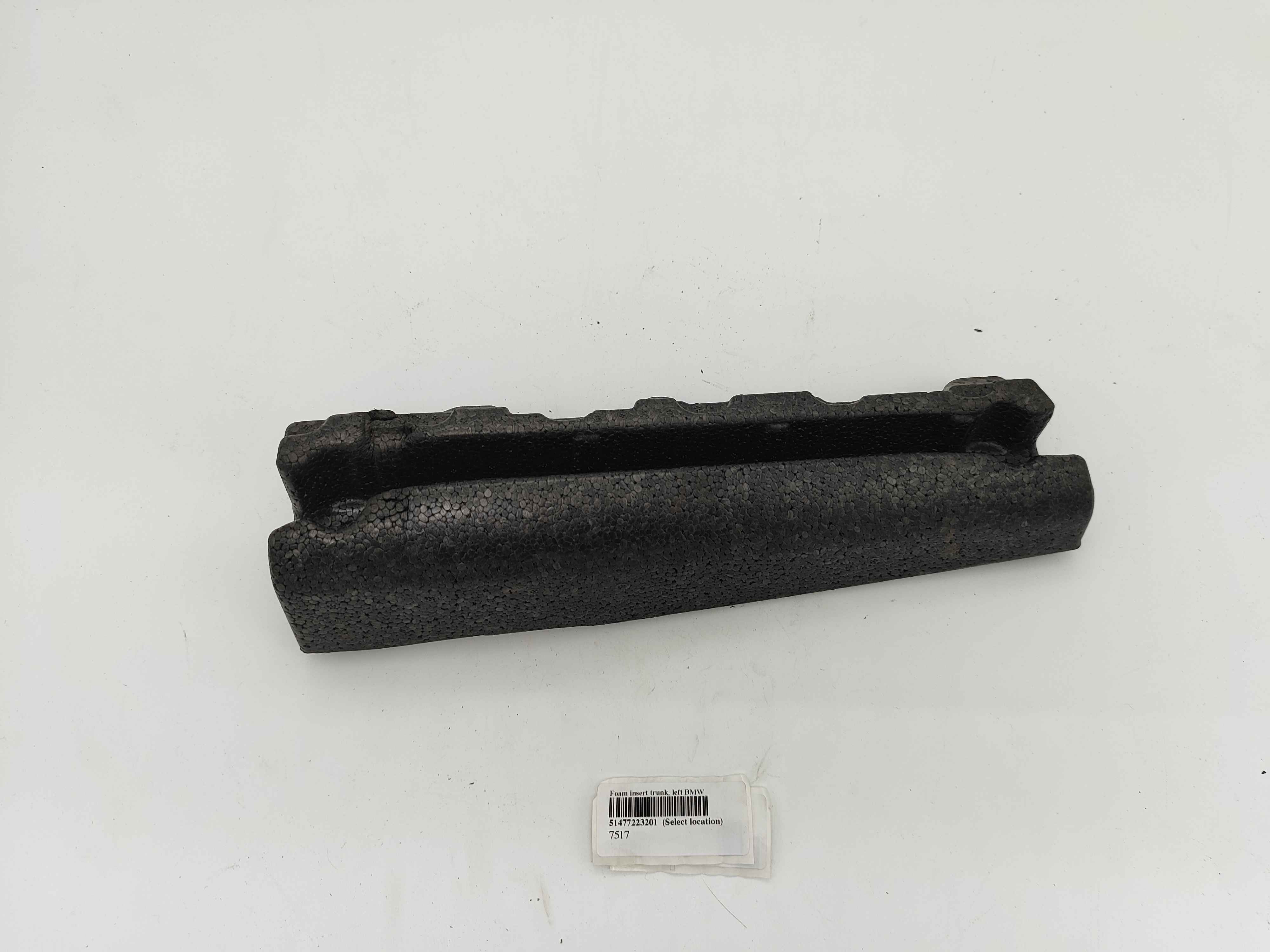 Foam insert trunk, left BMW