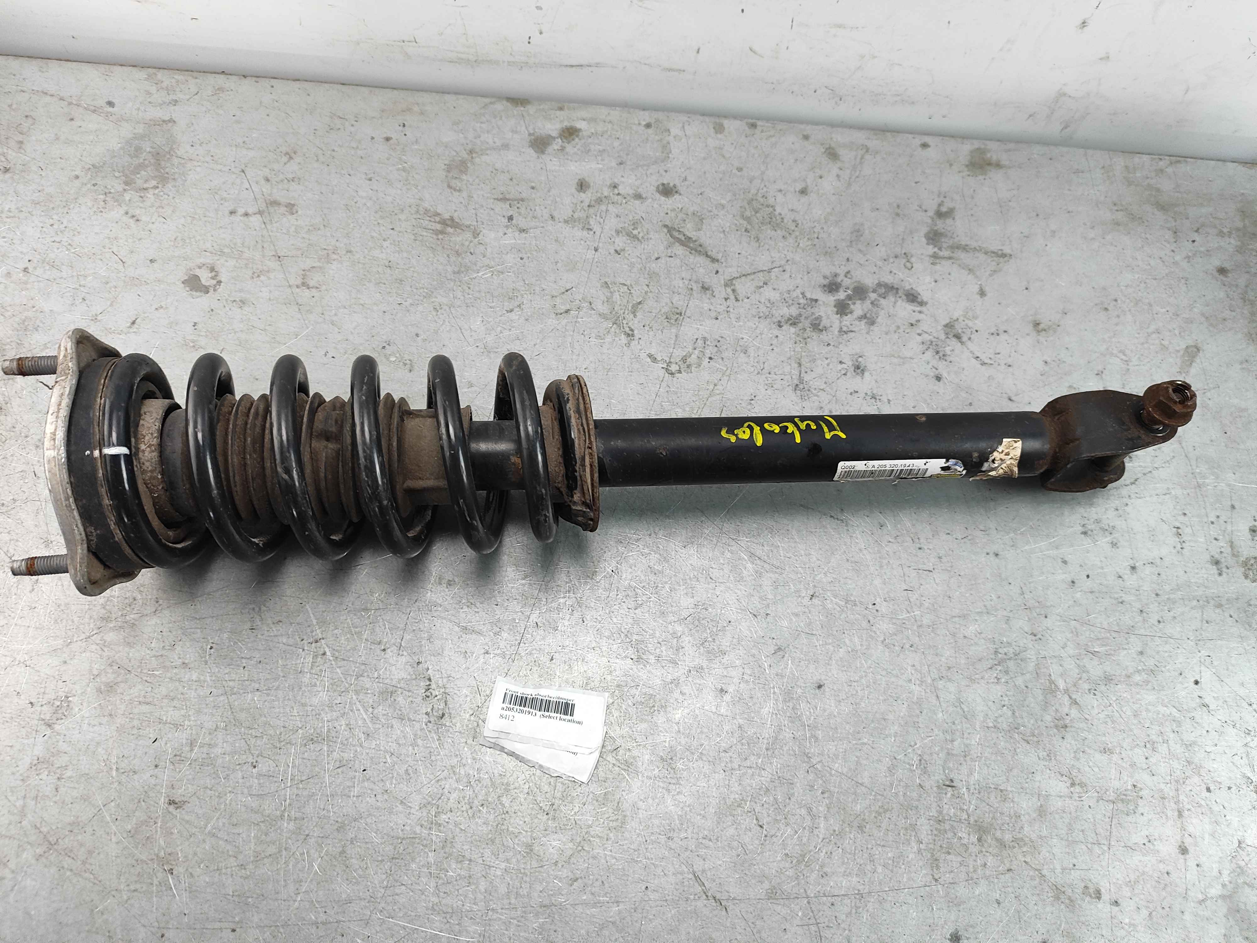 Front shock absorber/damper