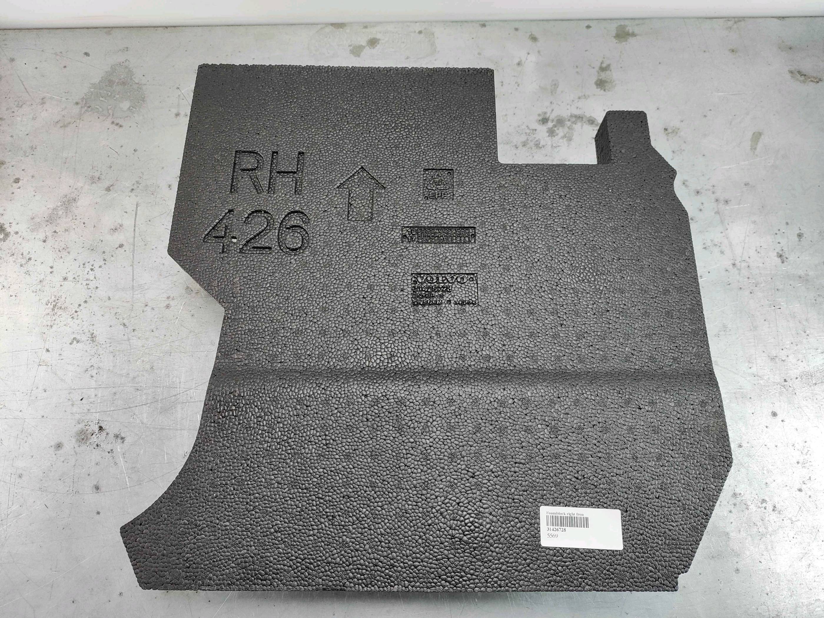 Foamblock right front