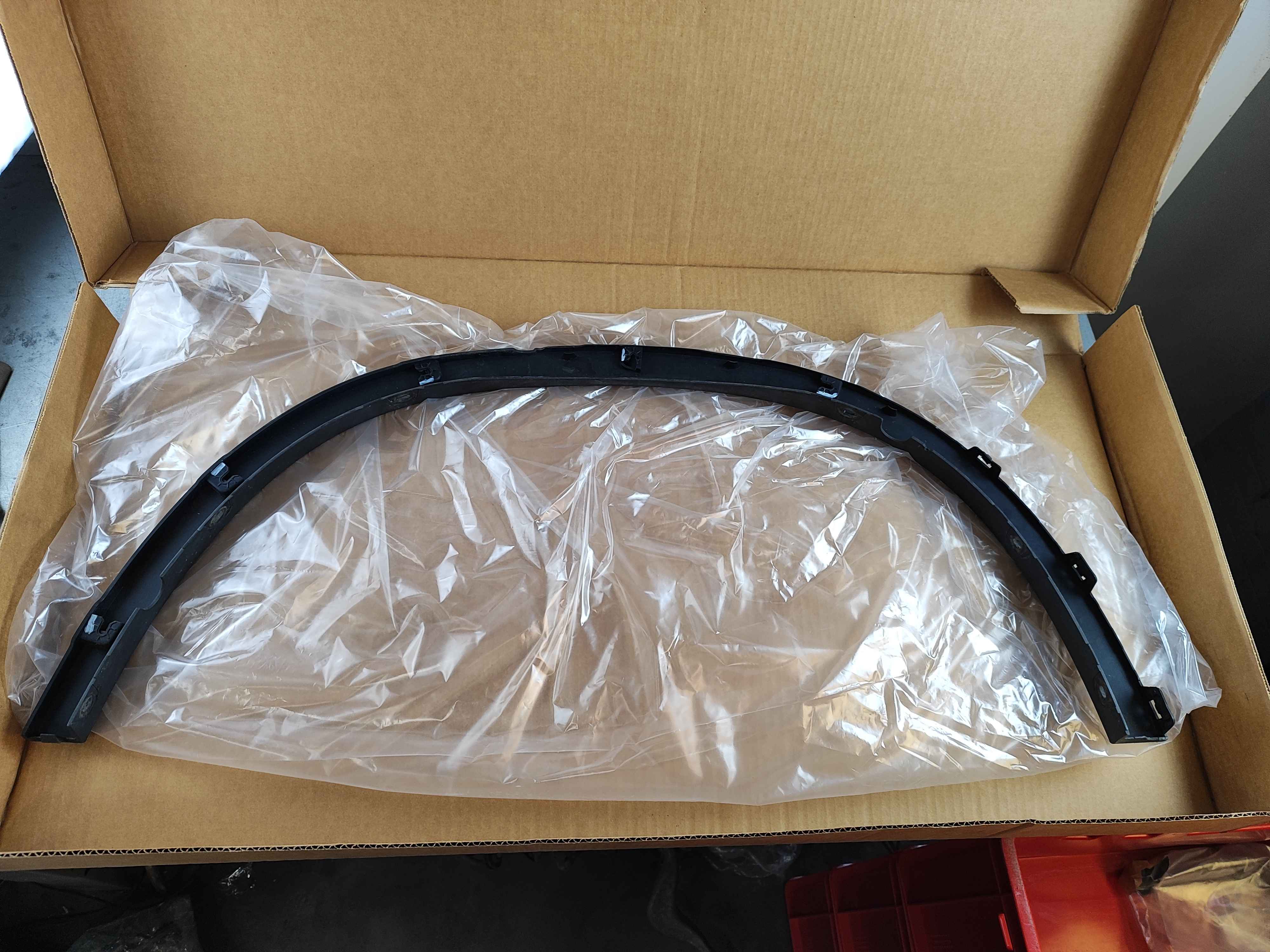 Cover, wheel arch, rear left BMW