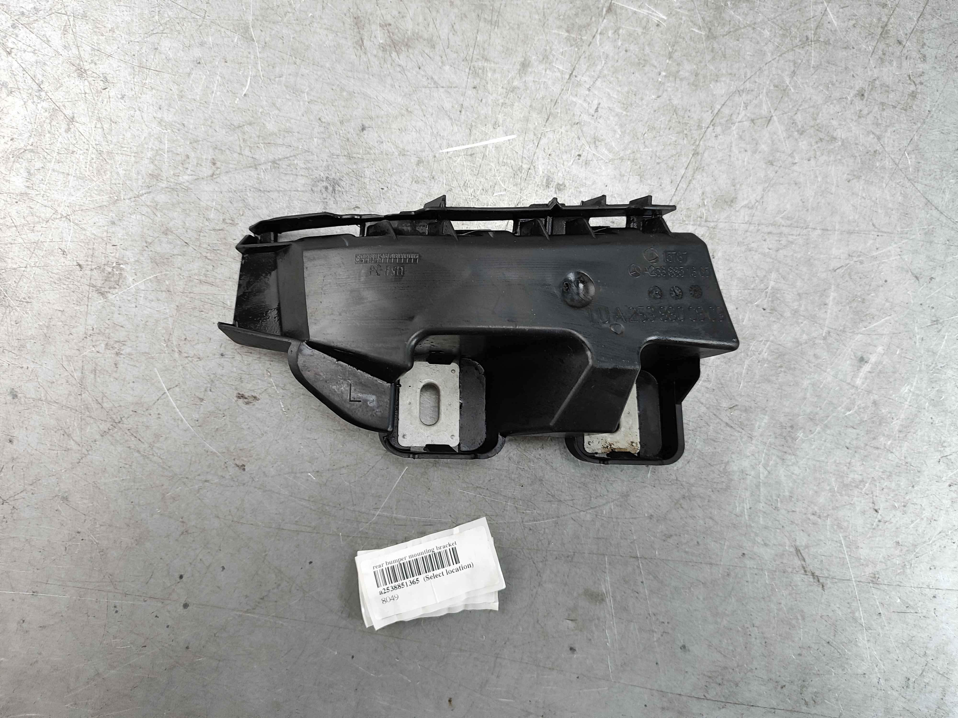 rear bumper mounting bracket