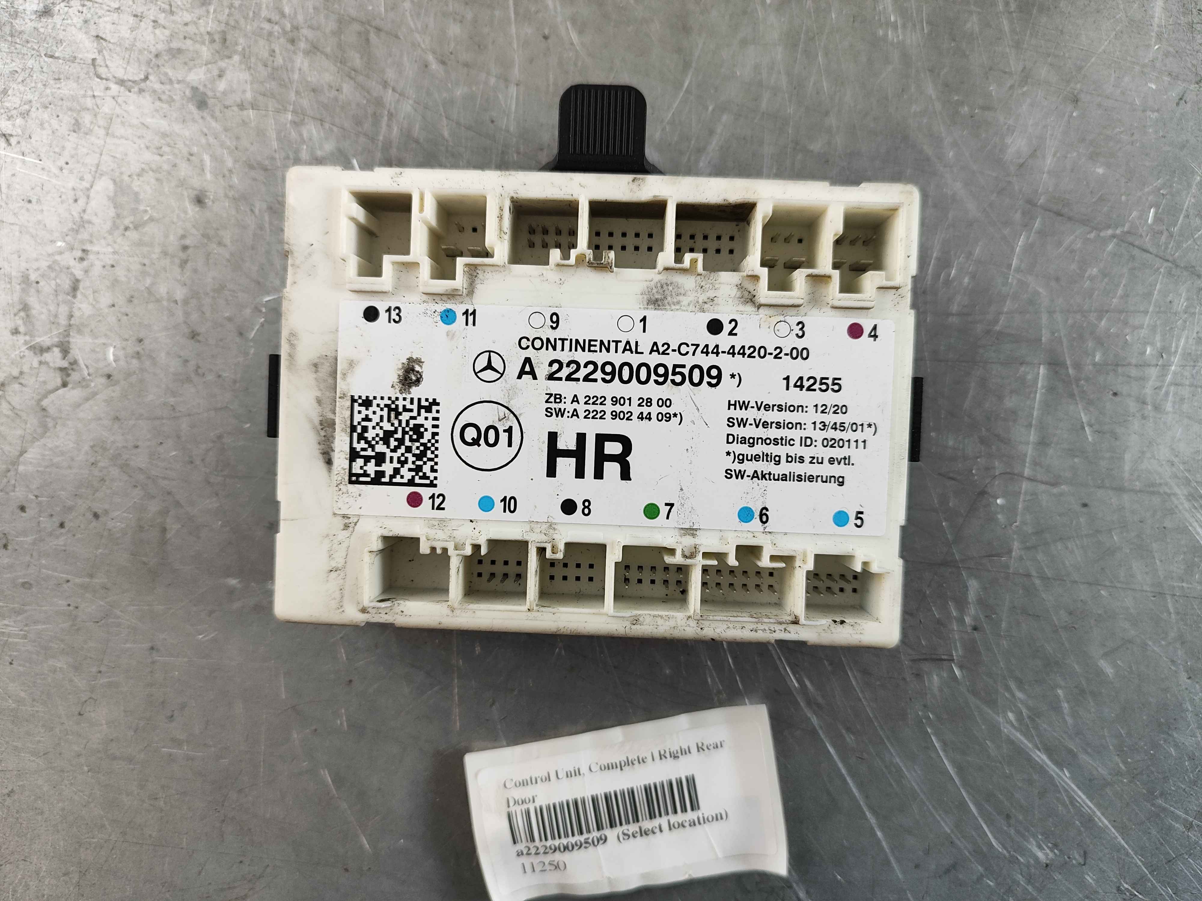 Control Unit, Complete | Right Rear Door