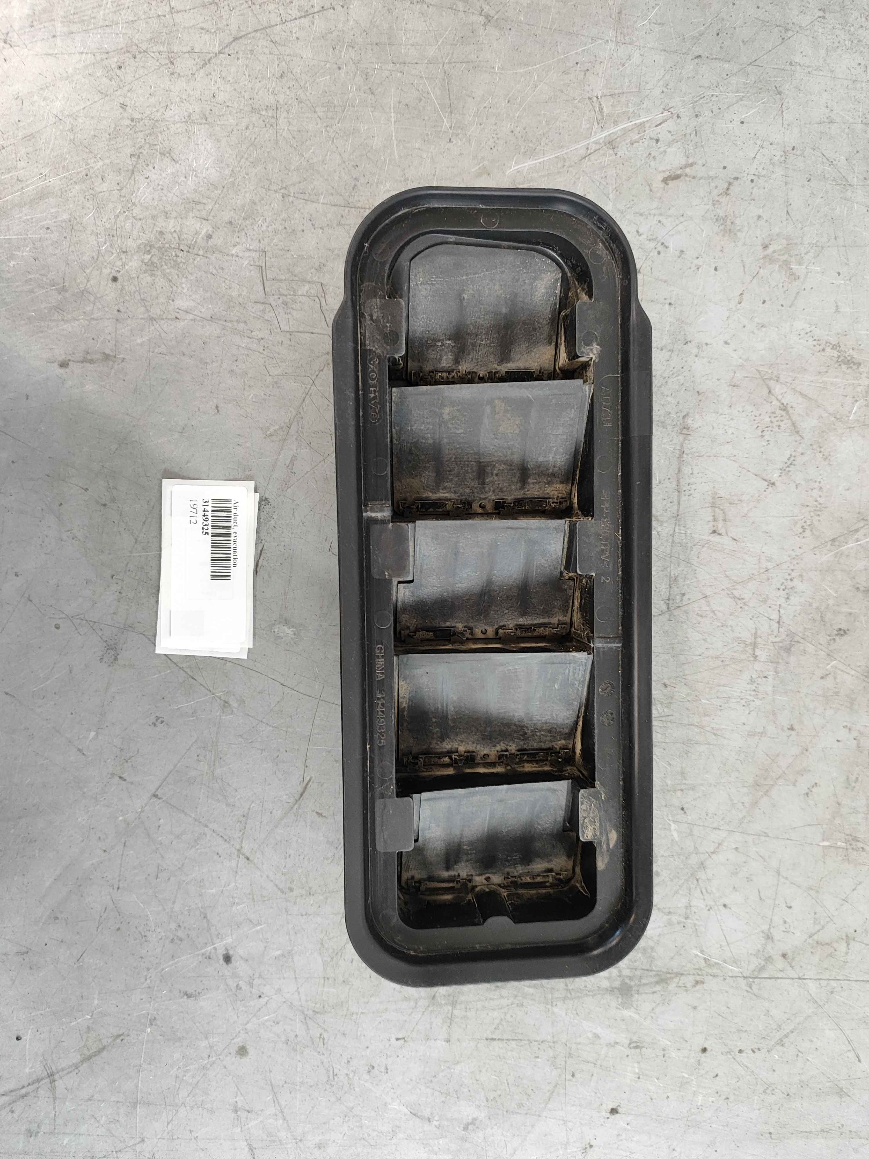 Air duct, evacuation