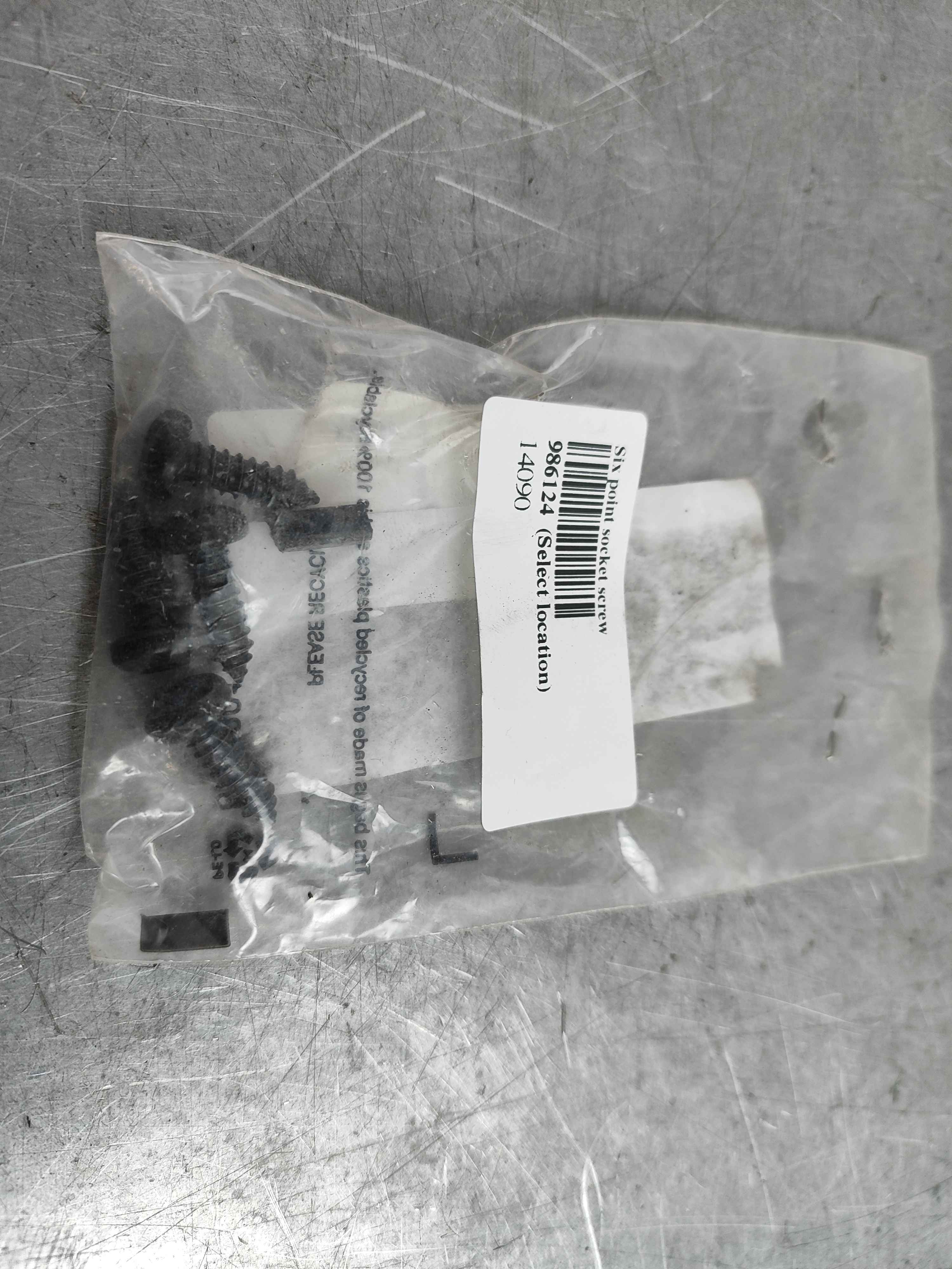 Six point socket screw