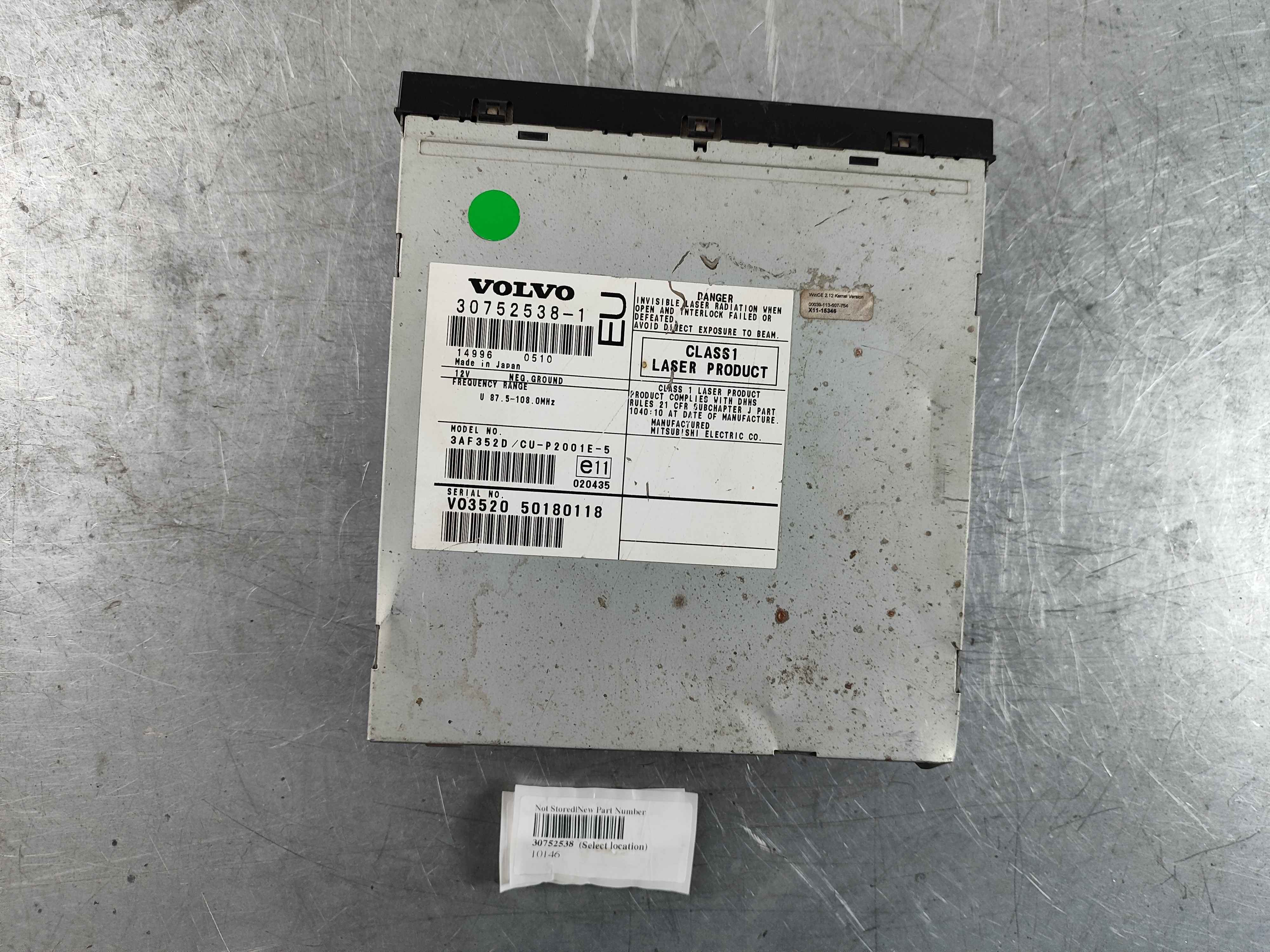 Not Stored|New Part Number