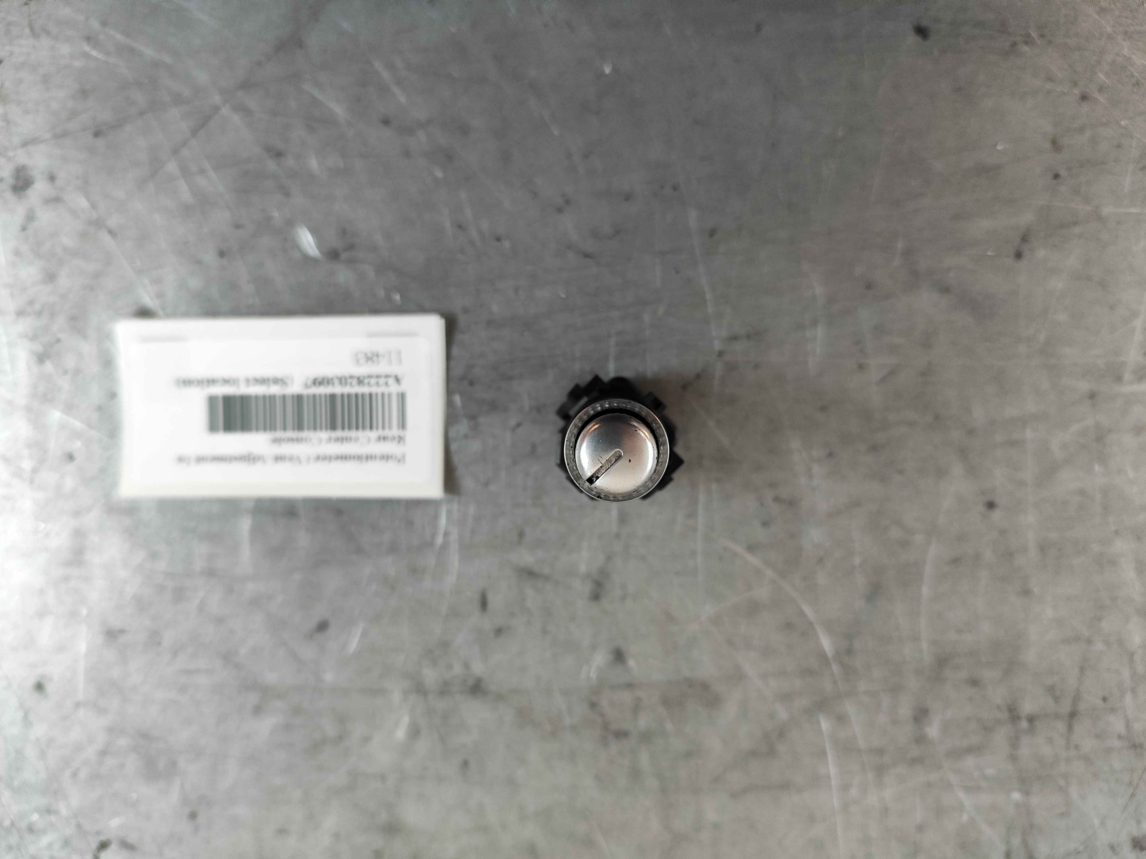 Potentiometer | Vent Adjustment In Rear Center Console